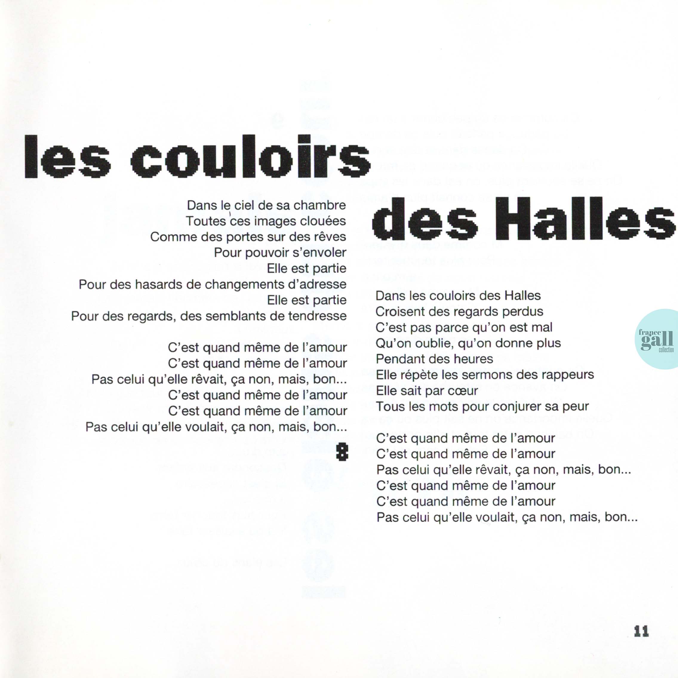 CD - 7e album - Double jeu - 1992 - France Gall Collection