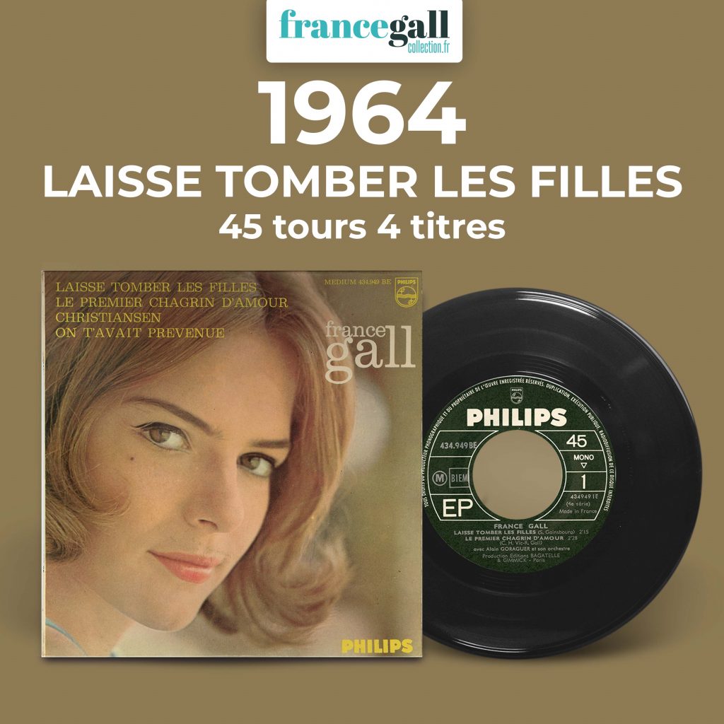 France Gall Laisse Tomber Les Filles Pochette N°1 1964
