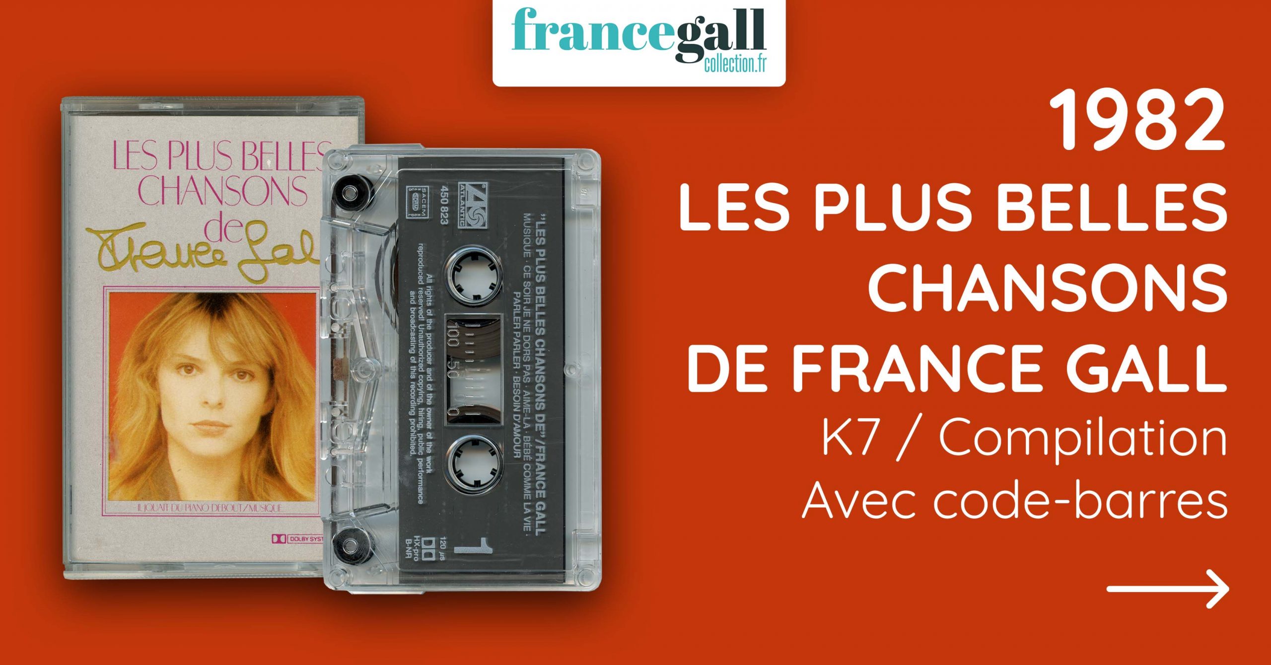 France Gall - Les plus belles chansons de France Gall (Cassette noire)