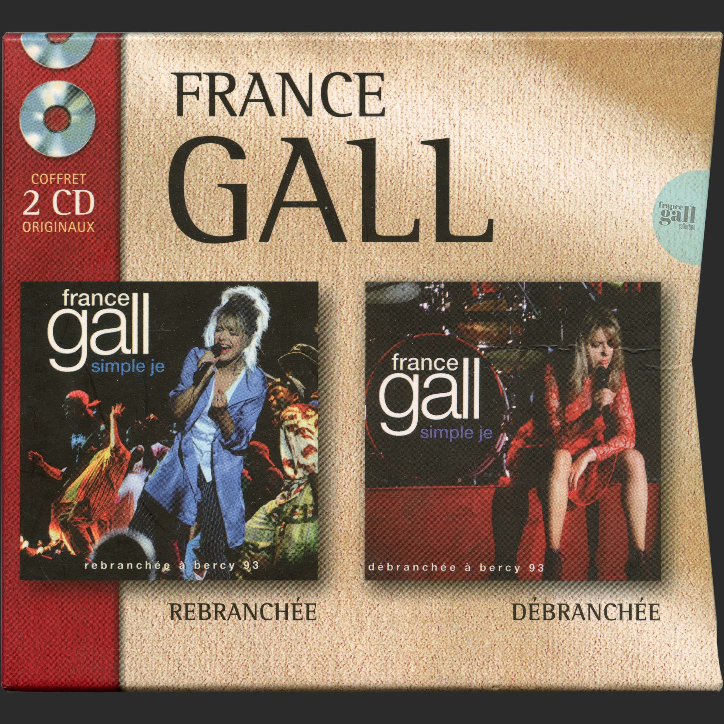 France Gall - Débranchée - Rebranchée à Bercy 93 (Compilation 2 CD)