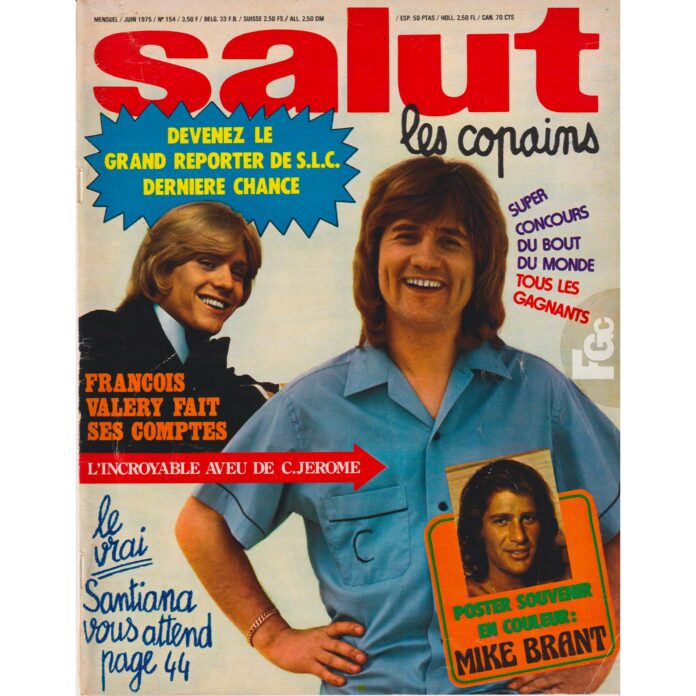 Découvrez un article de presse de Salut les copains, publié en juin 1975. Une plongée dans la vie de France Gall, entre carrière, amour et famille.