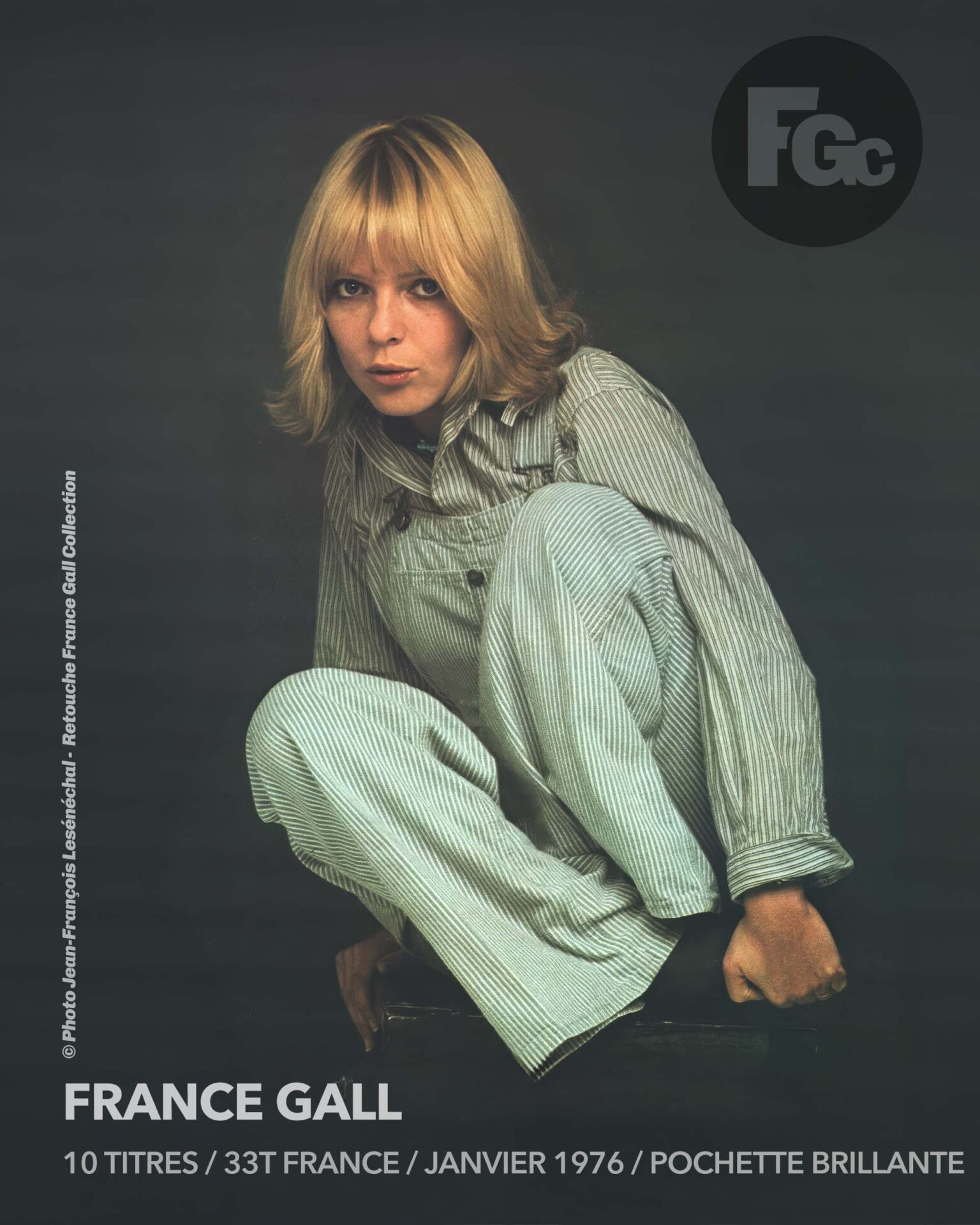 France Gall | 33 tours pochette brillante 1976 | 10 titres dont La déclaration d’amour et Comment lui dire | Pressage français Atlantic 50 210