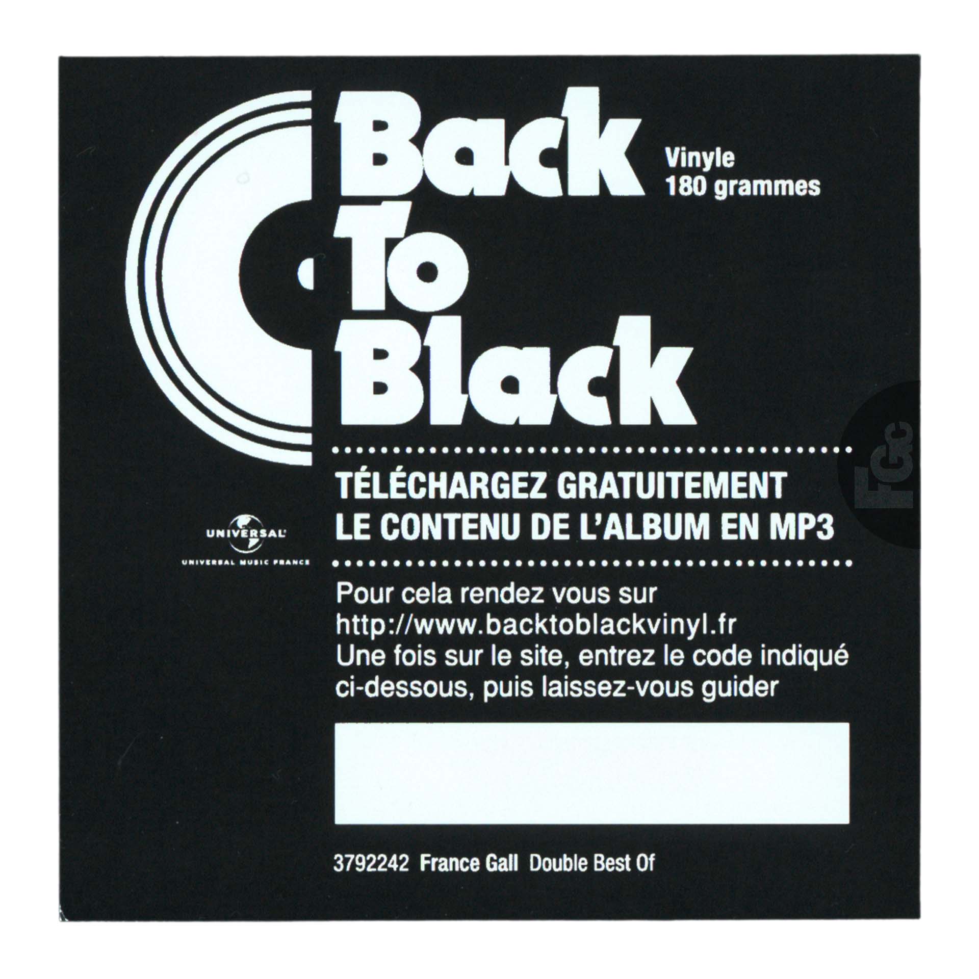 Double vinyle 33t 2014 avec 32 chansons Philips de France Gall entre 1963 et 1968 – francegallcollection.fr