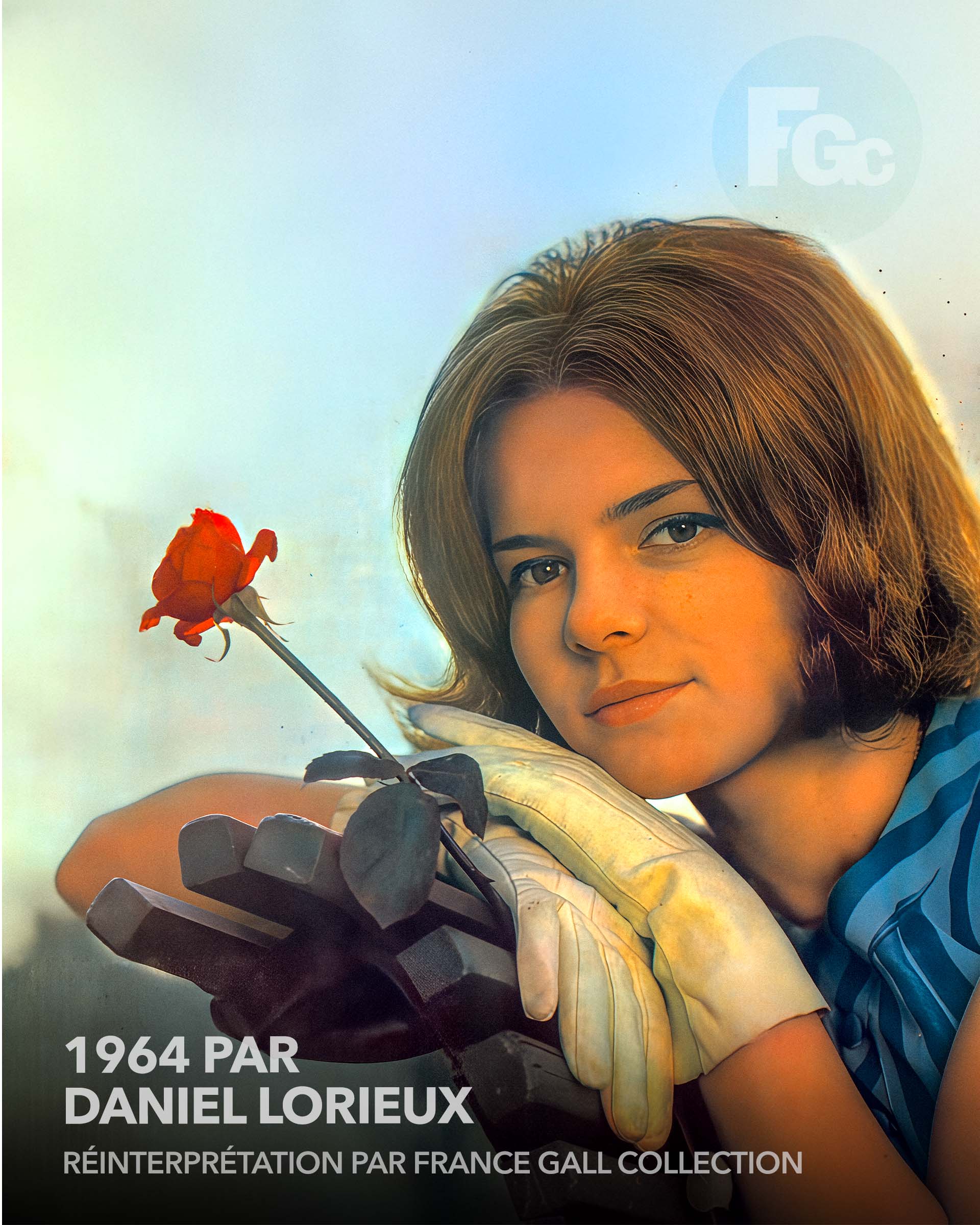 France Gall N’écoute pas les idoles Super 45 tours Philips 1964, pochette Daniel Lorieux – francegallcollection.fr