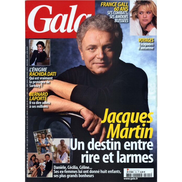 France Gall dans Gala septembre 2007, un destin à l’ombre des hommes, article de presse – francegallcollection.fr