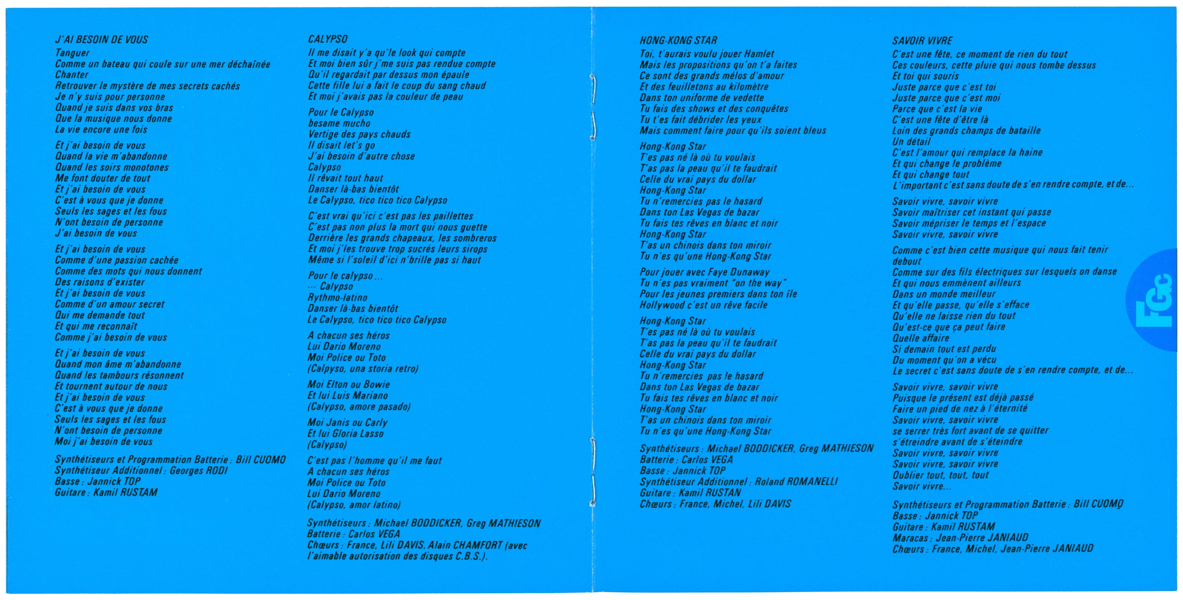 France Gall – CD japonais Débranche ! avec OBI, réédité en 1998 par Warner Music Japan.