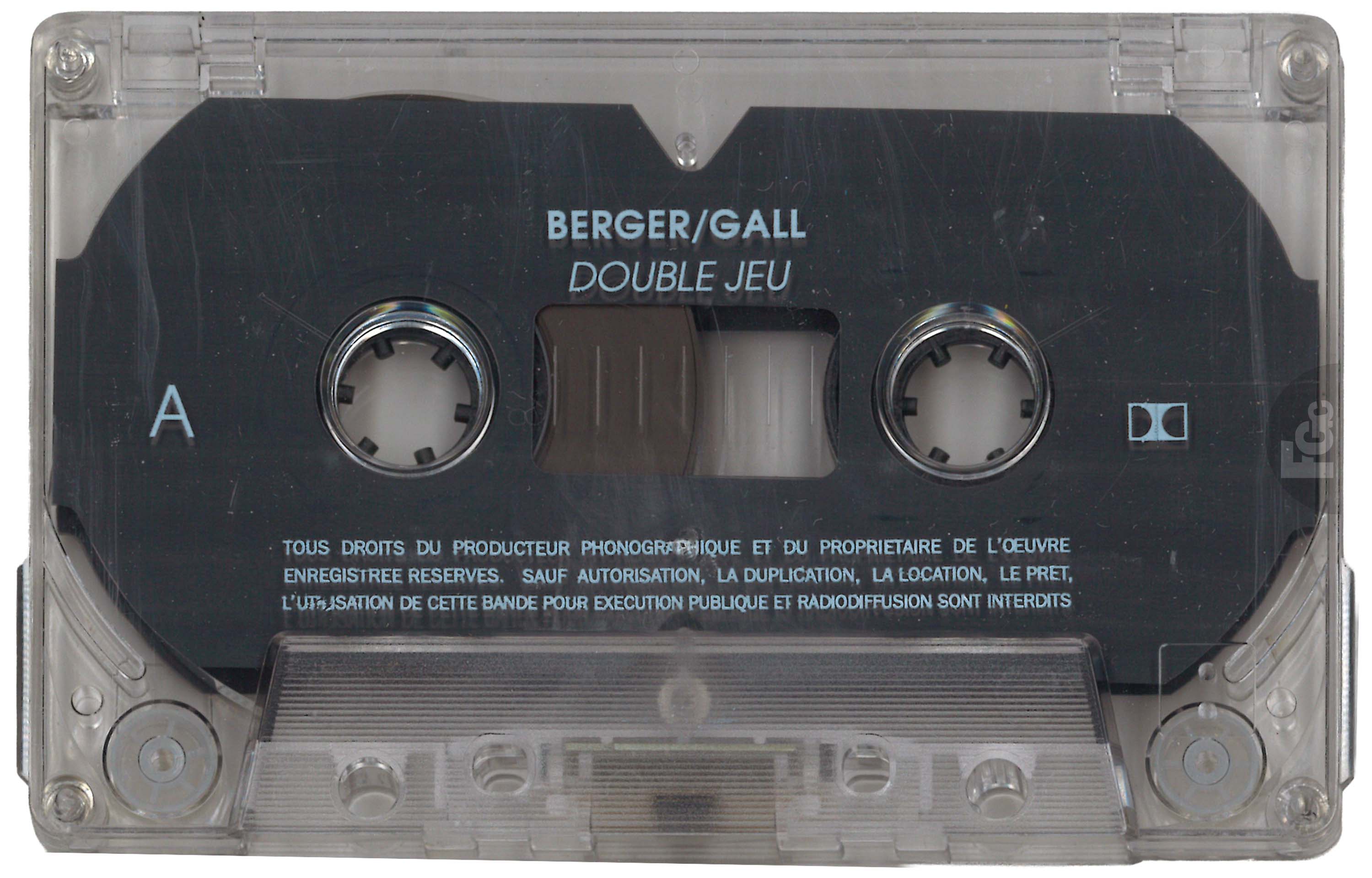 France Gall – K7 Double Jeu non officielle Arabie Saoudite 1992