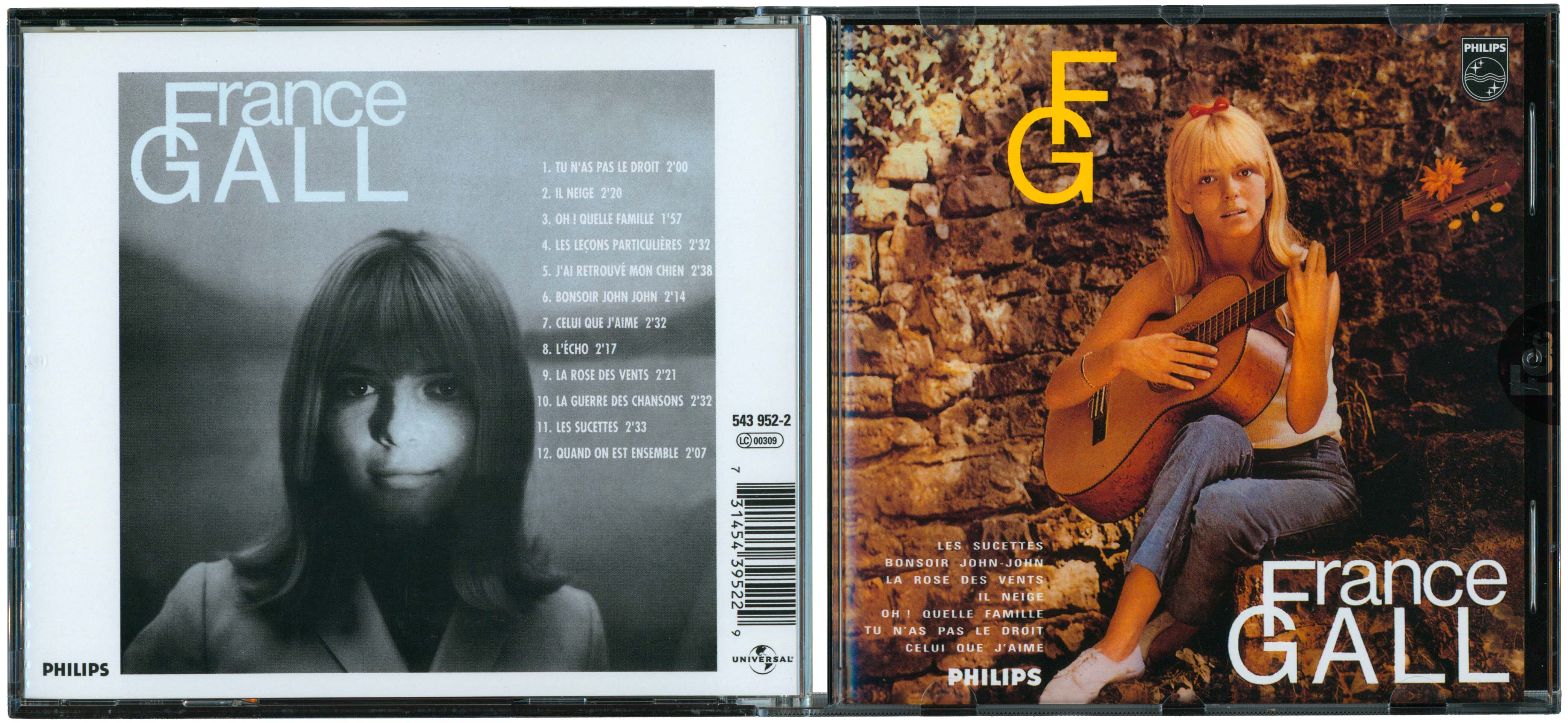 France Gall – Les sucettes – CD – édition France 2000