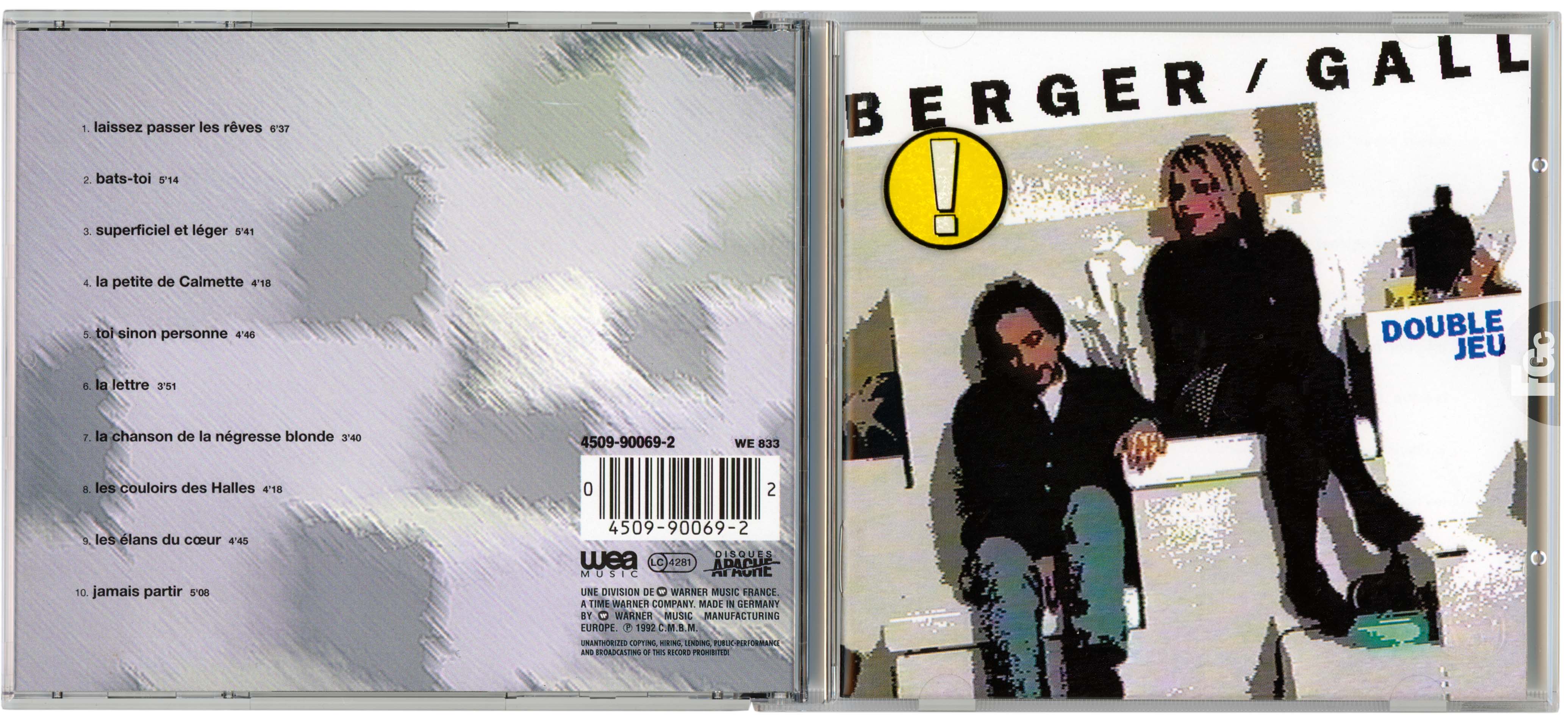 France Gall – CD Collector Double Jeu disque d’or 2001