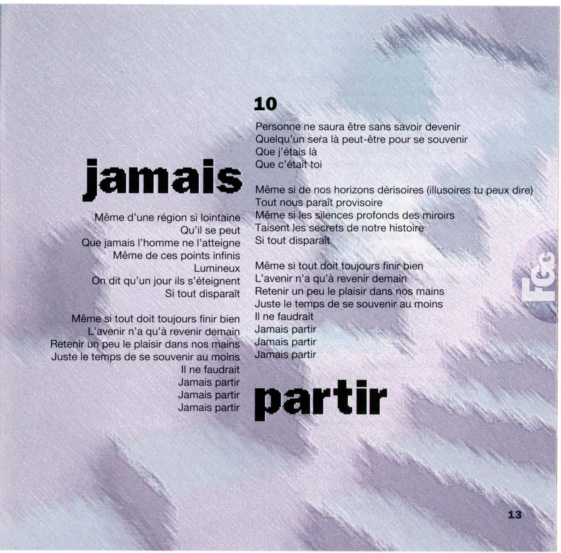 France Gall – CD Collector Double Jeu disque d’or 2001