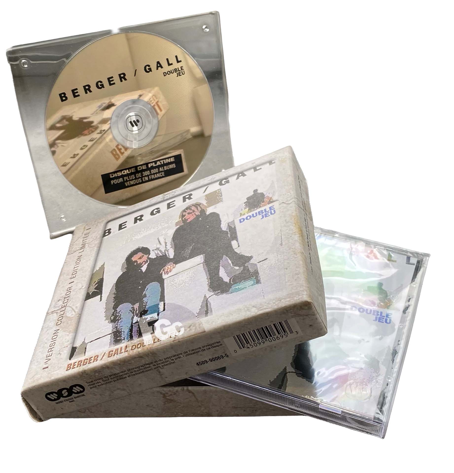 France Gall – CD Collector Double Jeu disque d’or 2001