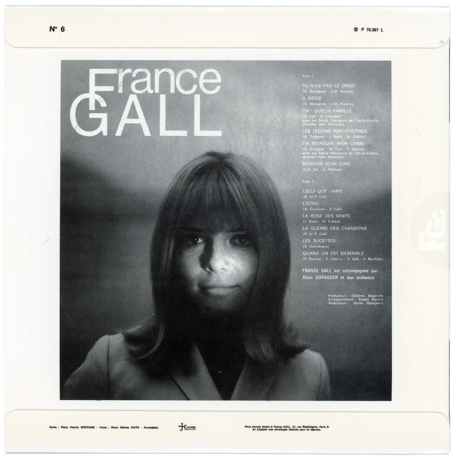 France Gall – Les sucettes – CD Japon 2018 avec OBI et pochette cartonnée