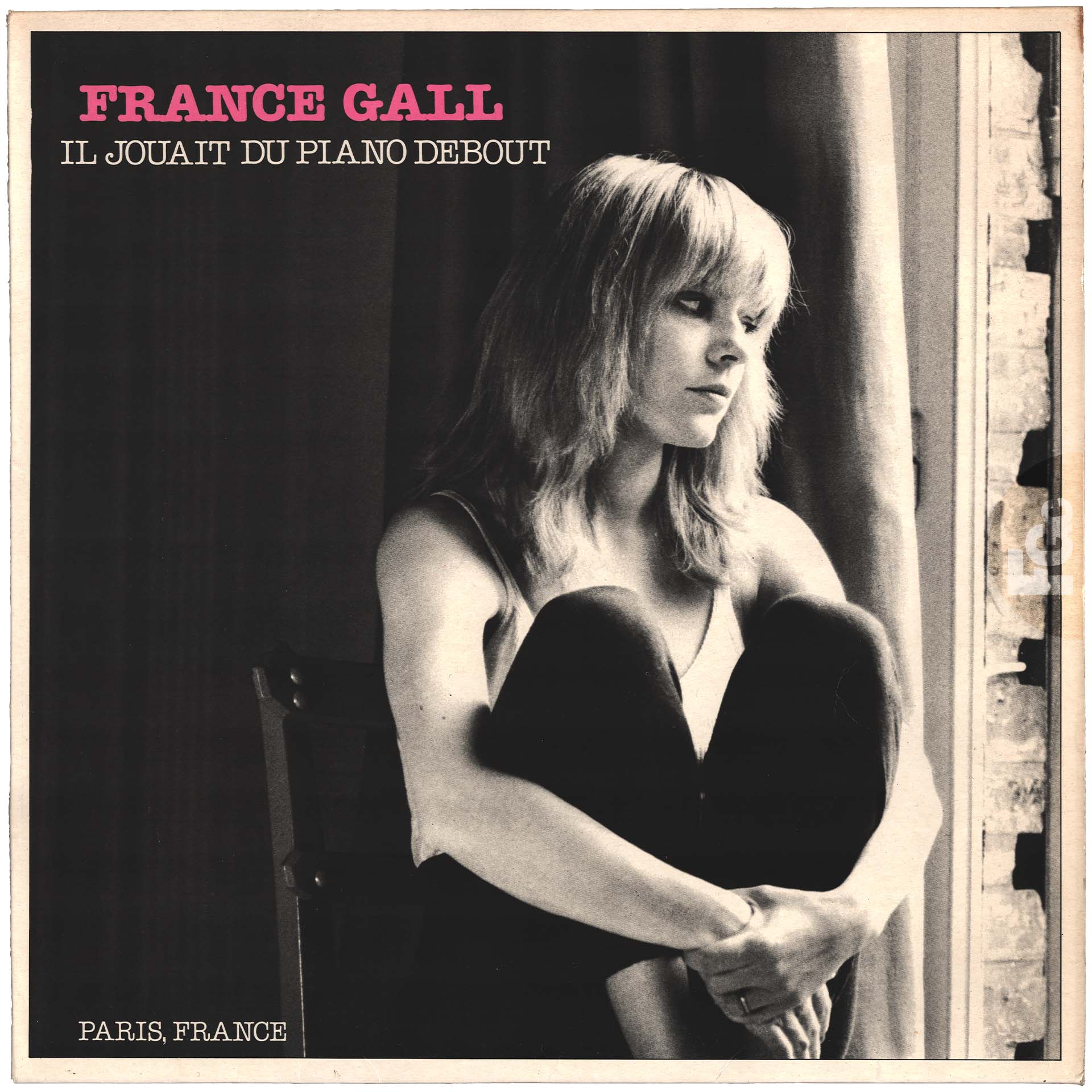 France Gall | 33 tours “Paris, France” | Pochette avec mention “Il jouait du piano debout”
