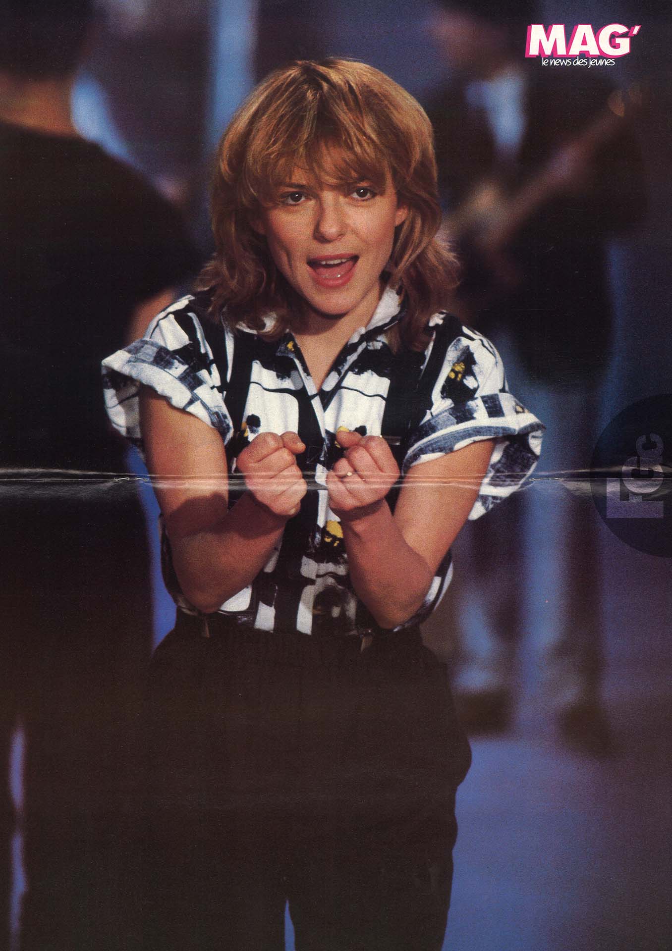 France Gall interview Mag’ octobre 1987 article presse.