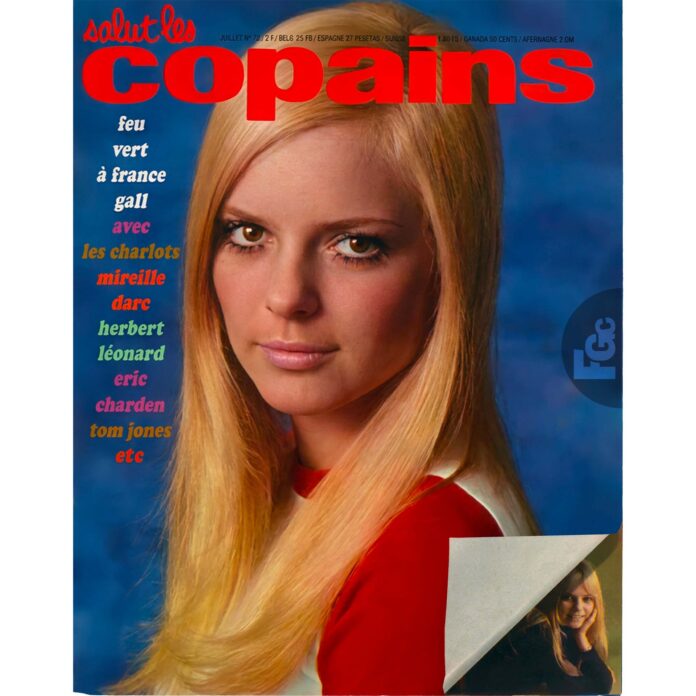 France Gall Salut les copains août 1968 Jean Marie Perier