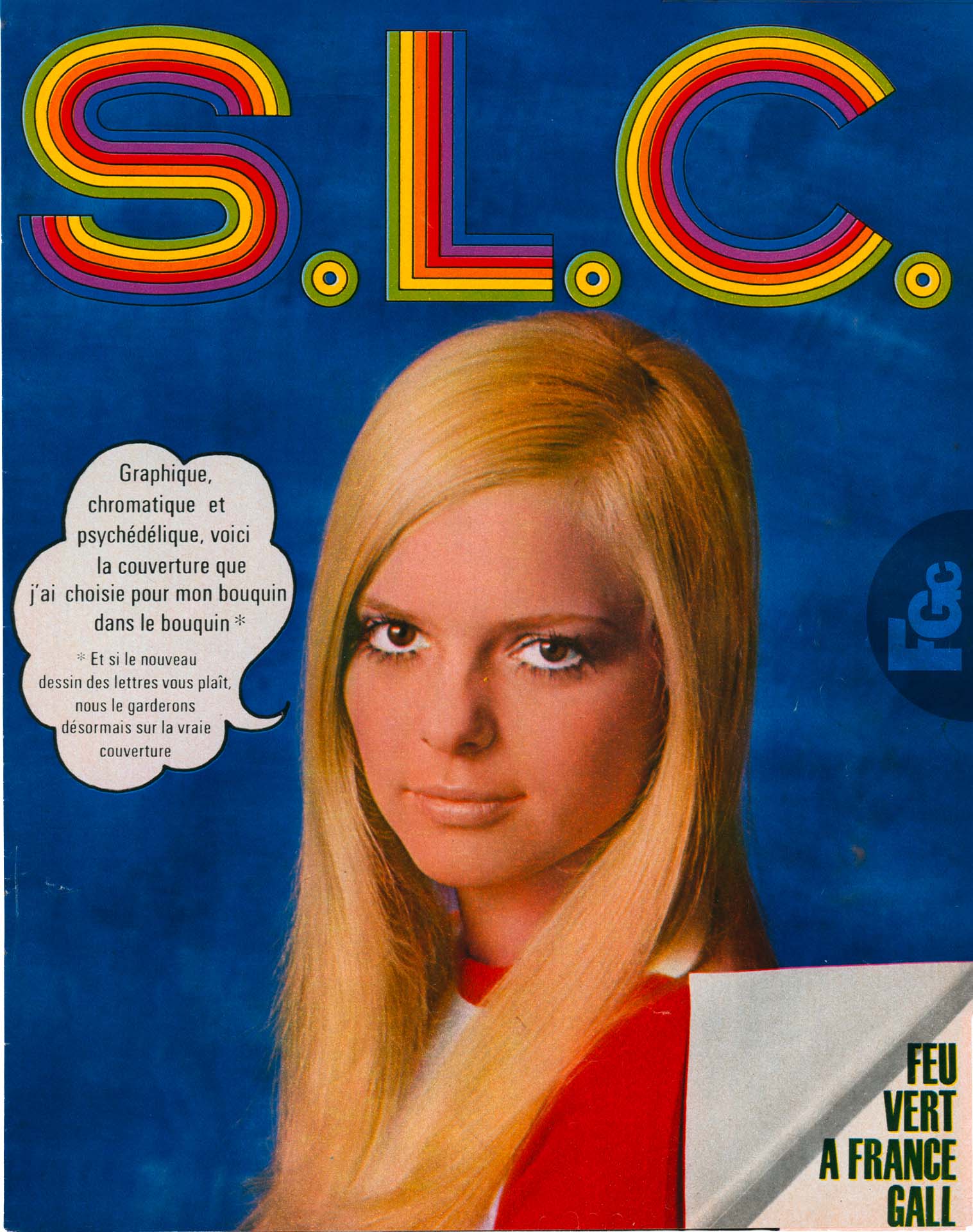 France Gall Salut les copains août 1968 Jean Marie Perier