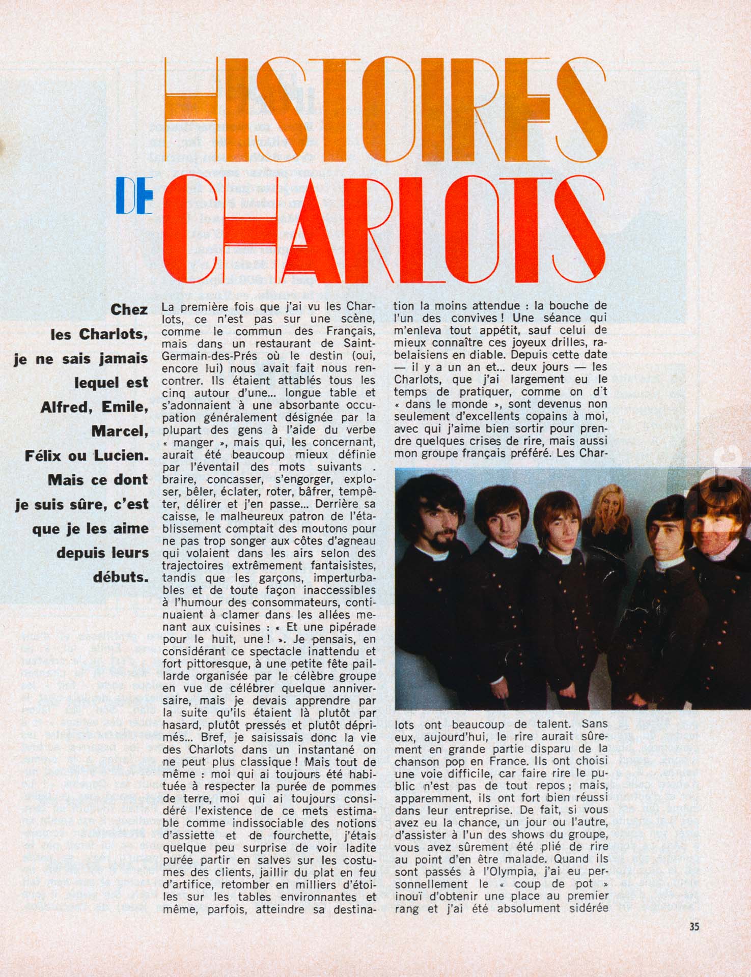 France Gall Salut les copains août 1968 Jean Marie Perier