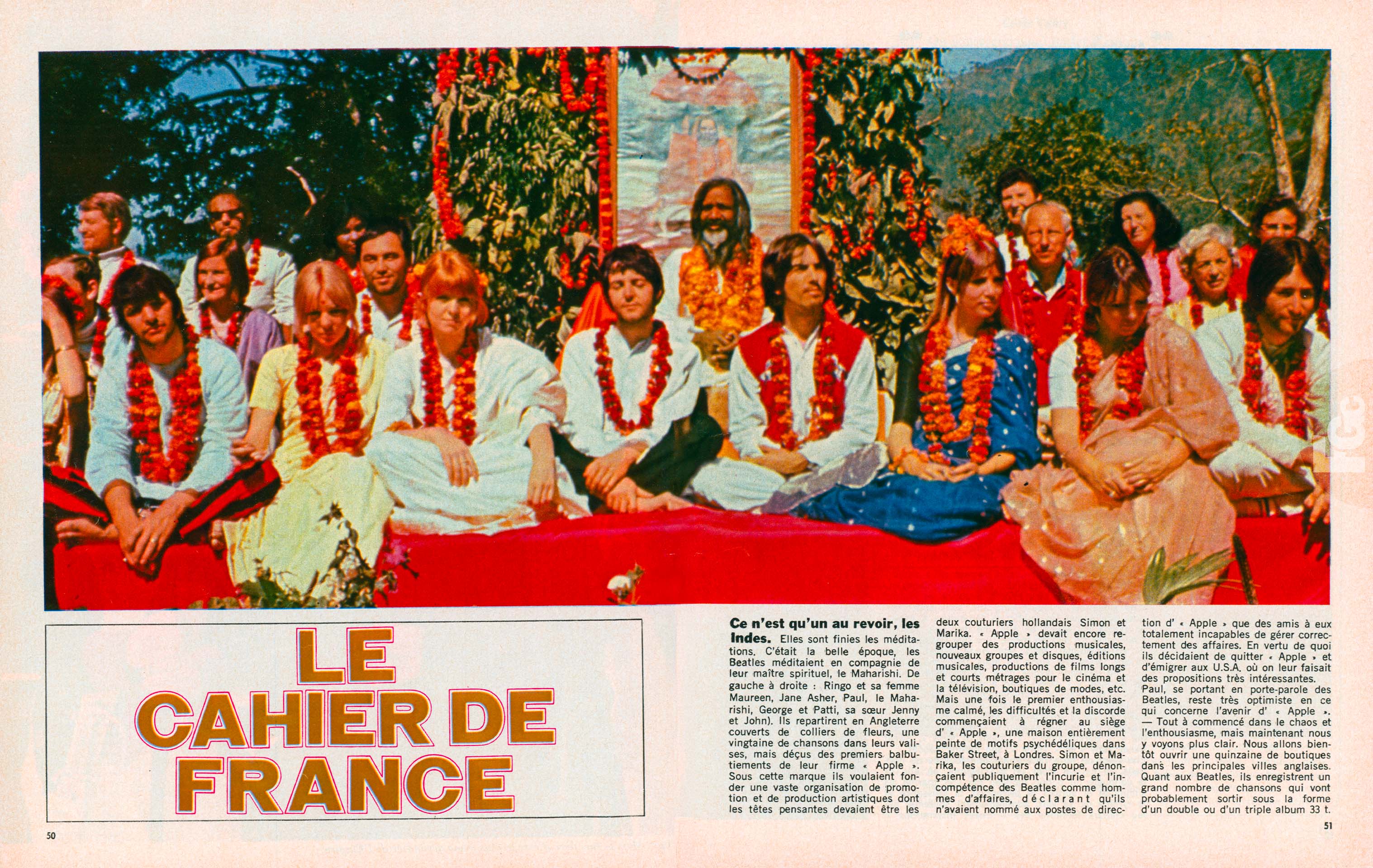 France Gall Salut les copains août 1968 Jean Marie Perier