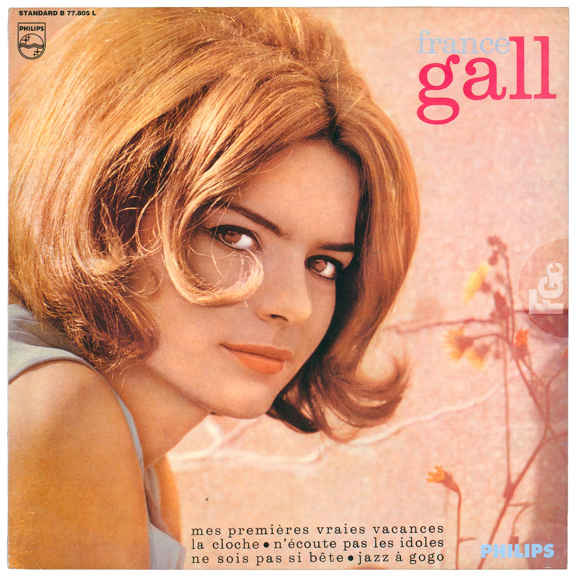 France Gall n°2 Mes premières vraies vacances LP UK 1990.