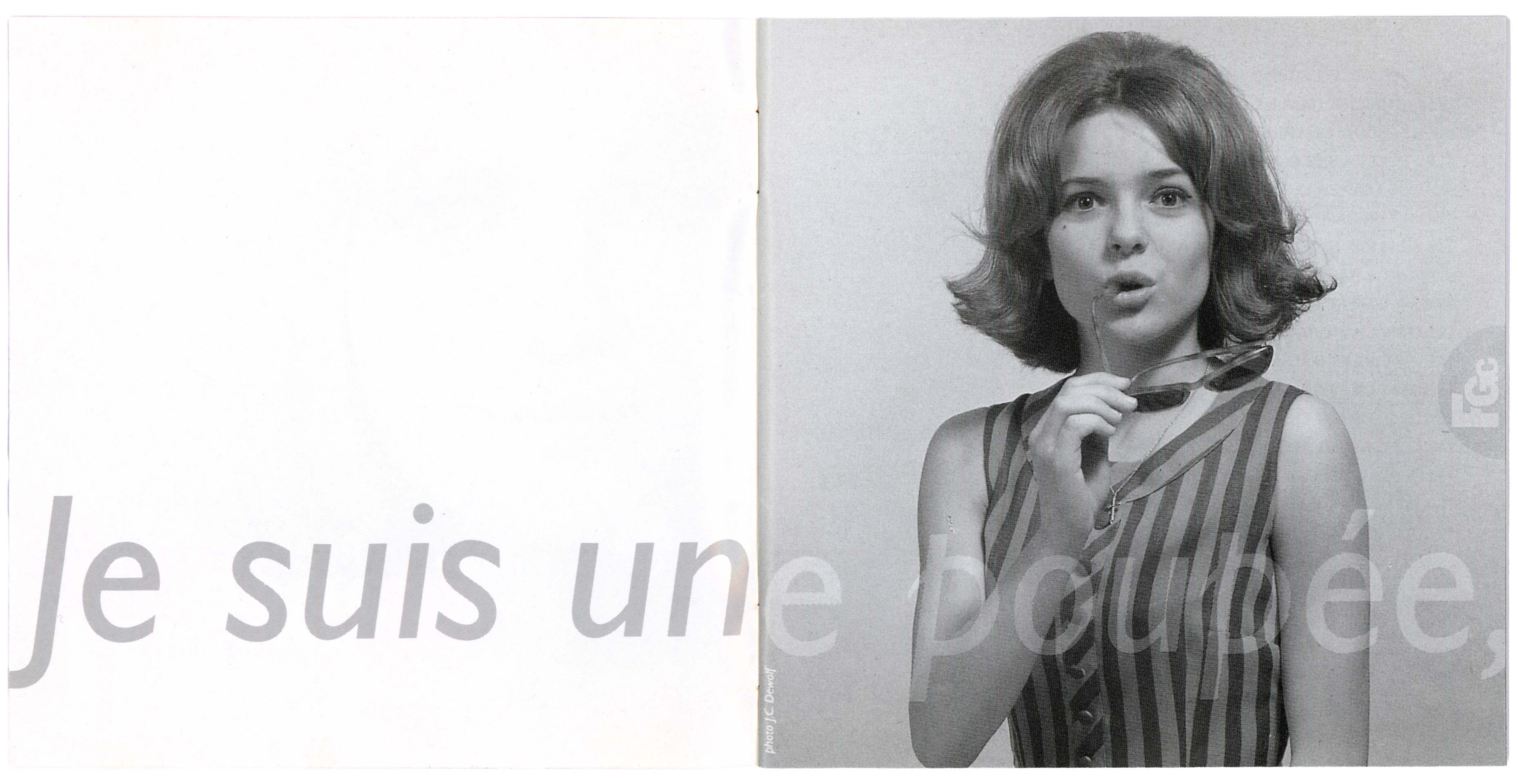 France Gall Poupée de son CD Japon 1997 OBI compilation.