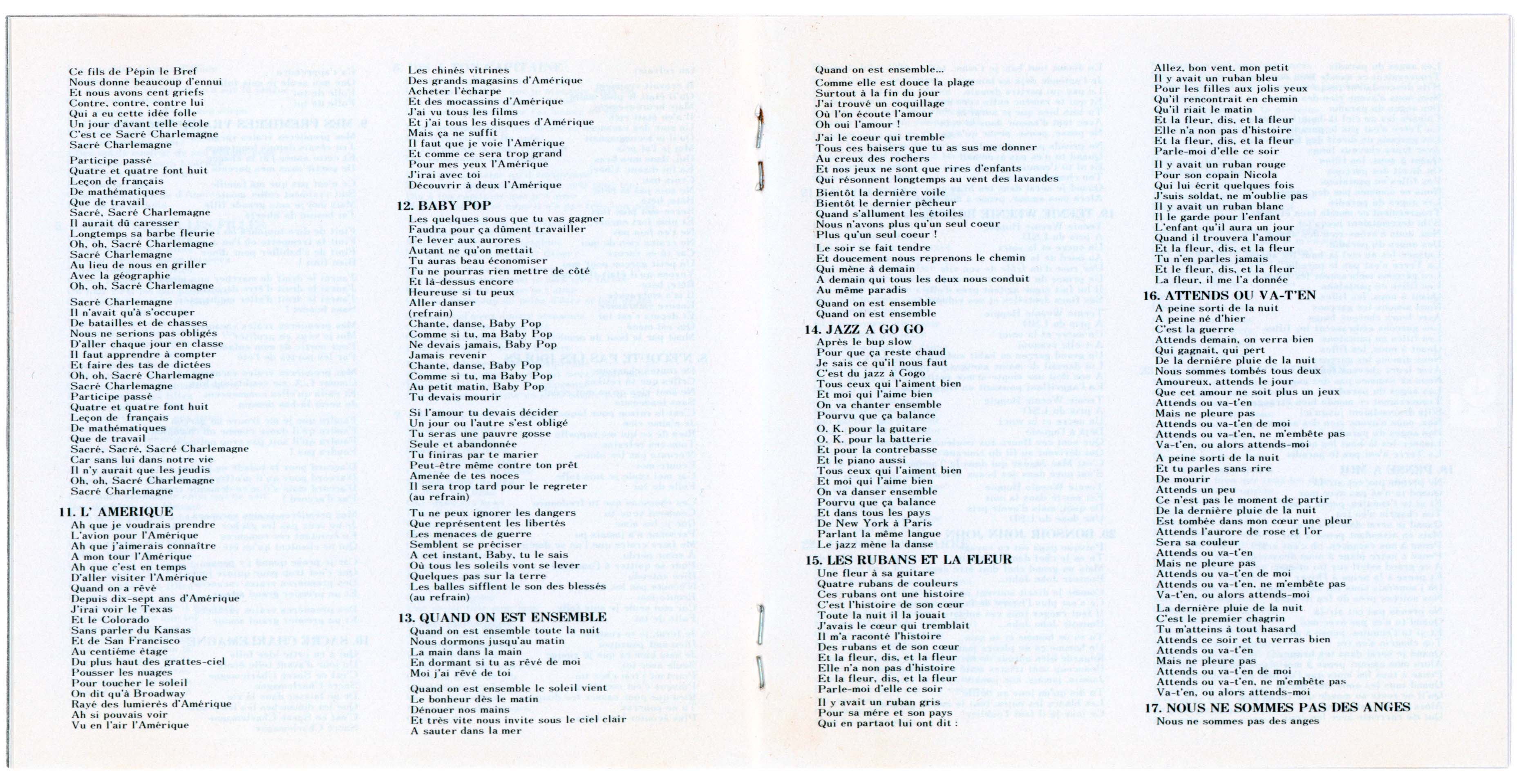 France Gall Poupée de son CD Japon 1997 OBI compilation.