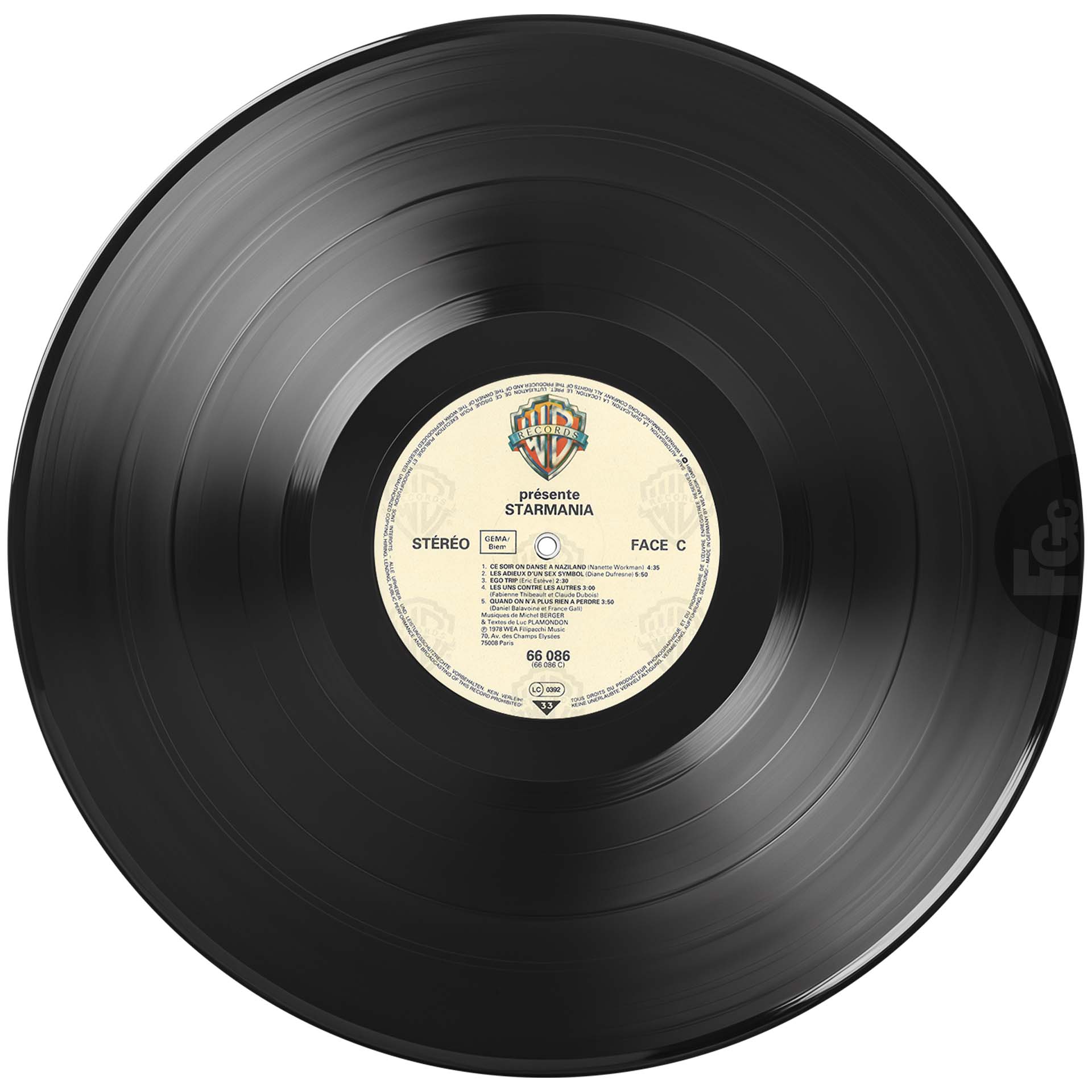 Starmania promo 0196 Allemagne 33 tours 1978.