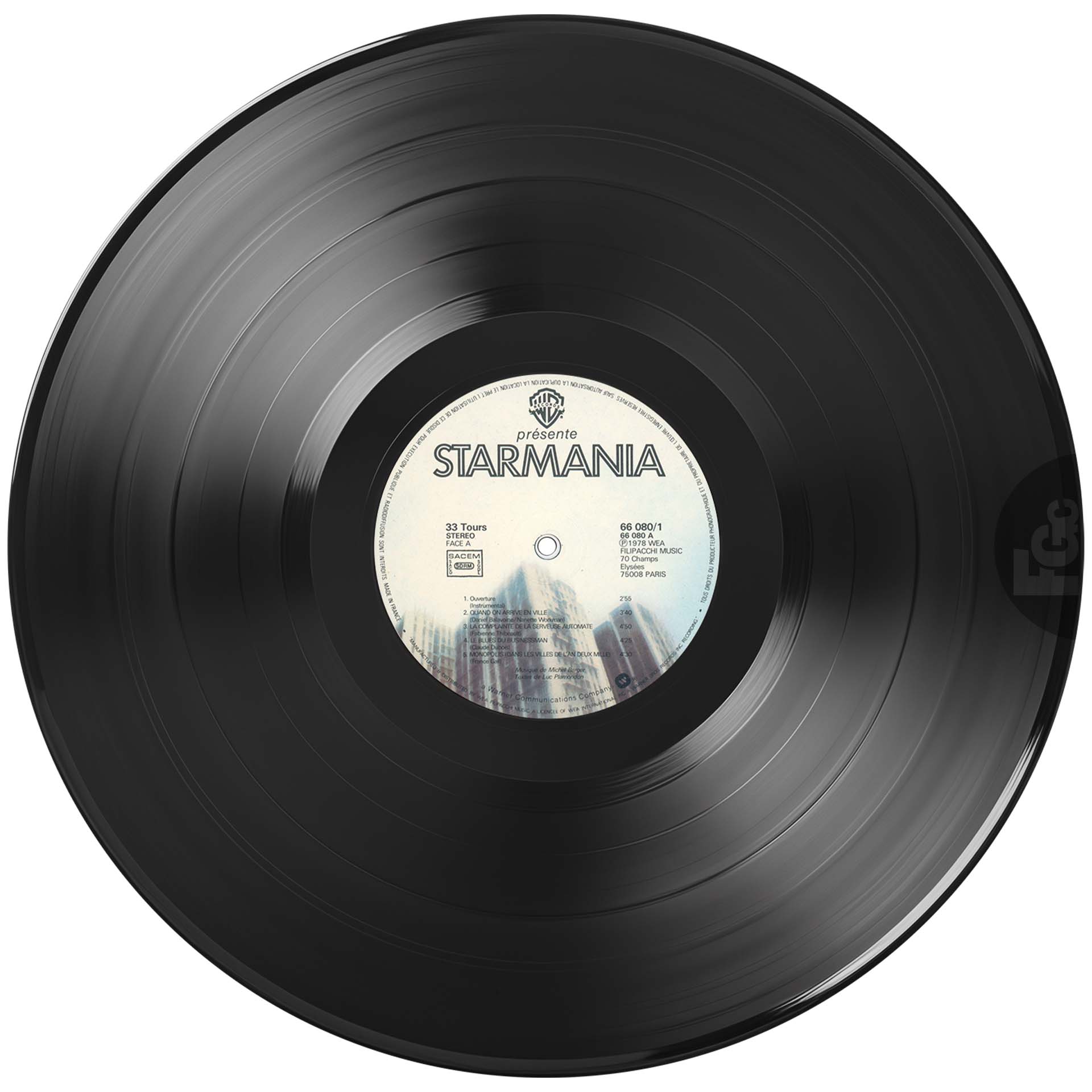 Starmania promo 0858 France 33 tours 1978.