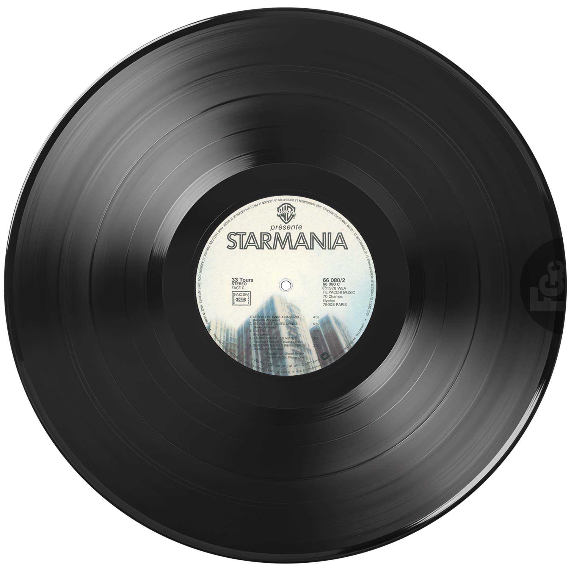 Starmania promo 0858 France 33 tours 1978.