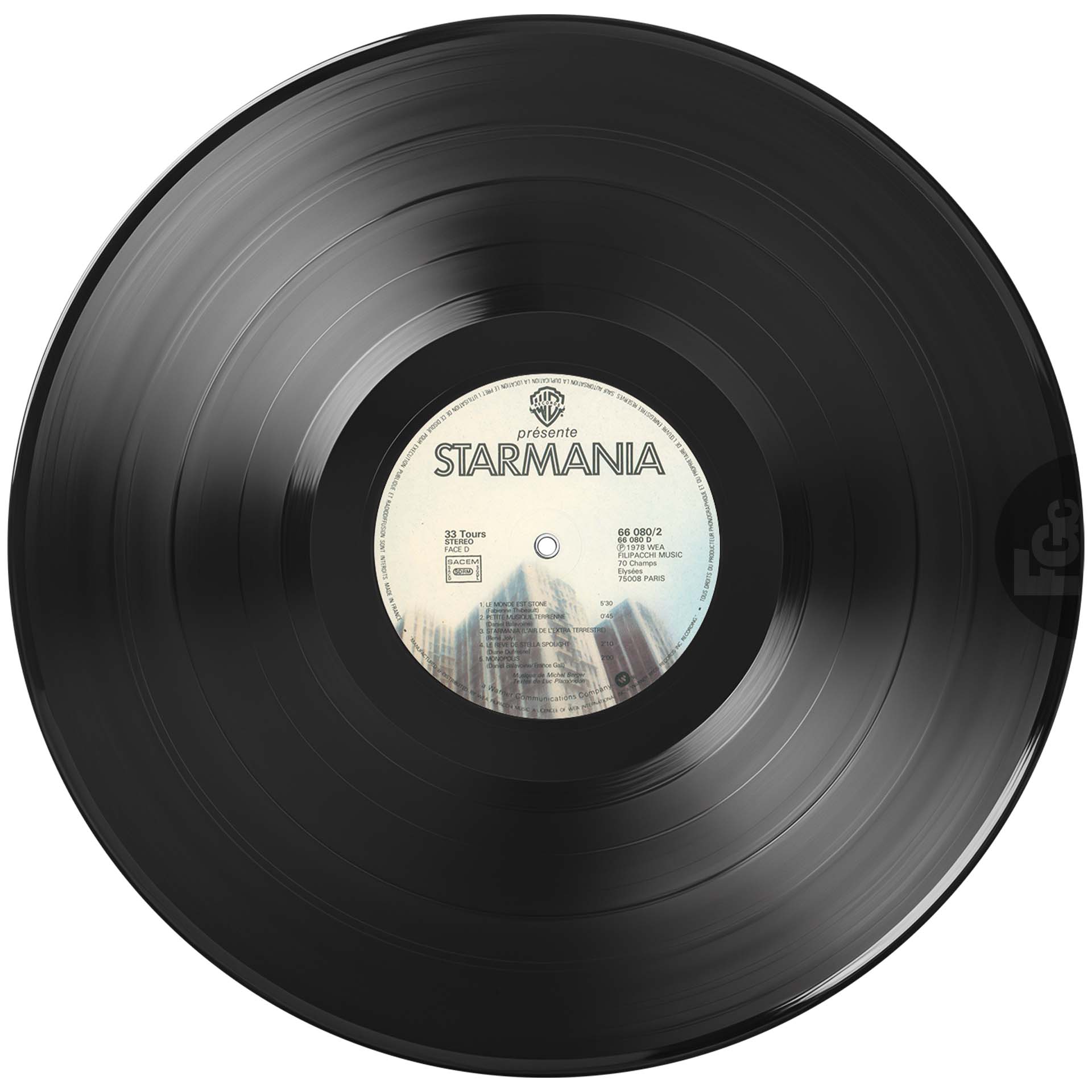 Starmania promo 0858 France 33 tours 1978.