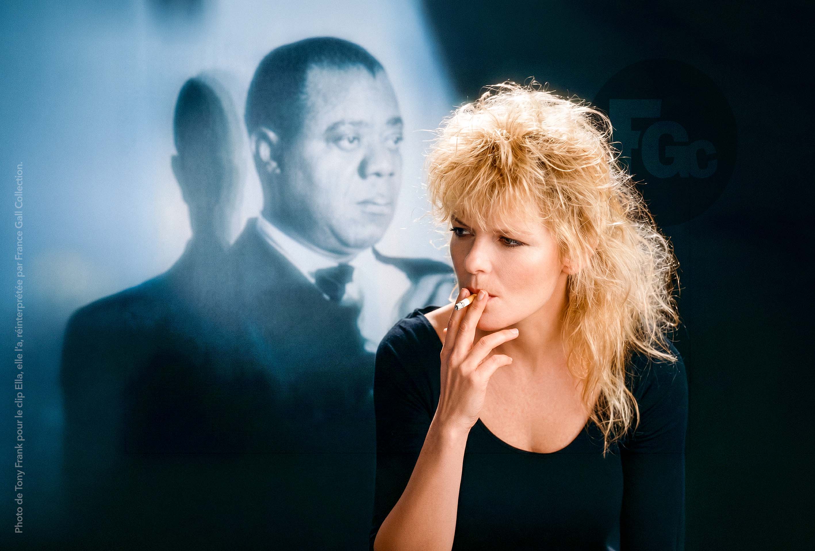 Photo de Tony Frank pour le clip Ella, elle l’a, réinterprétée par France Gall Collection.