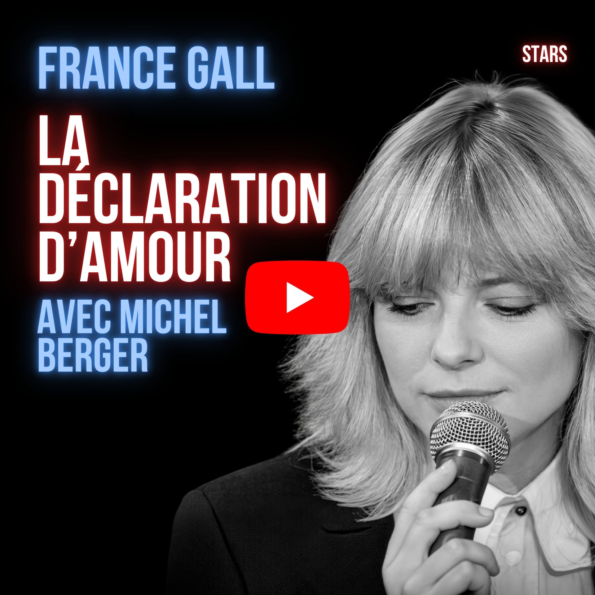 France Gall et Michel Berger chantent La déclaration d’amour dans Stars sur TF1 en 1980.