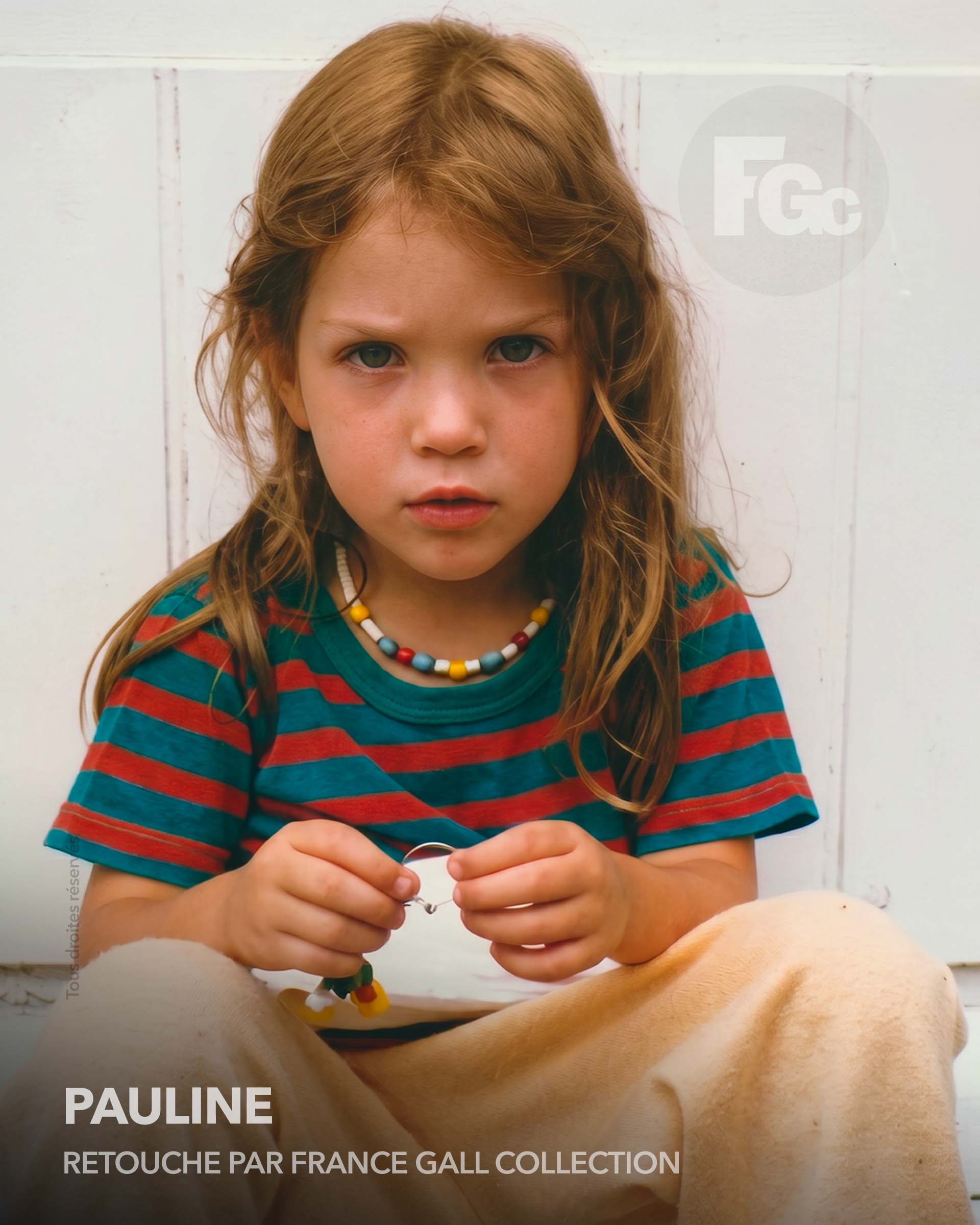 Article Paris Match 1997, France Gall et Pauline