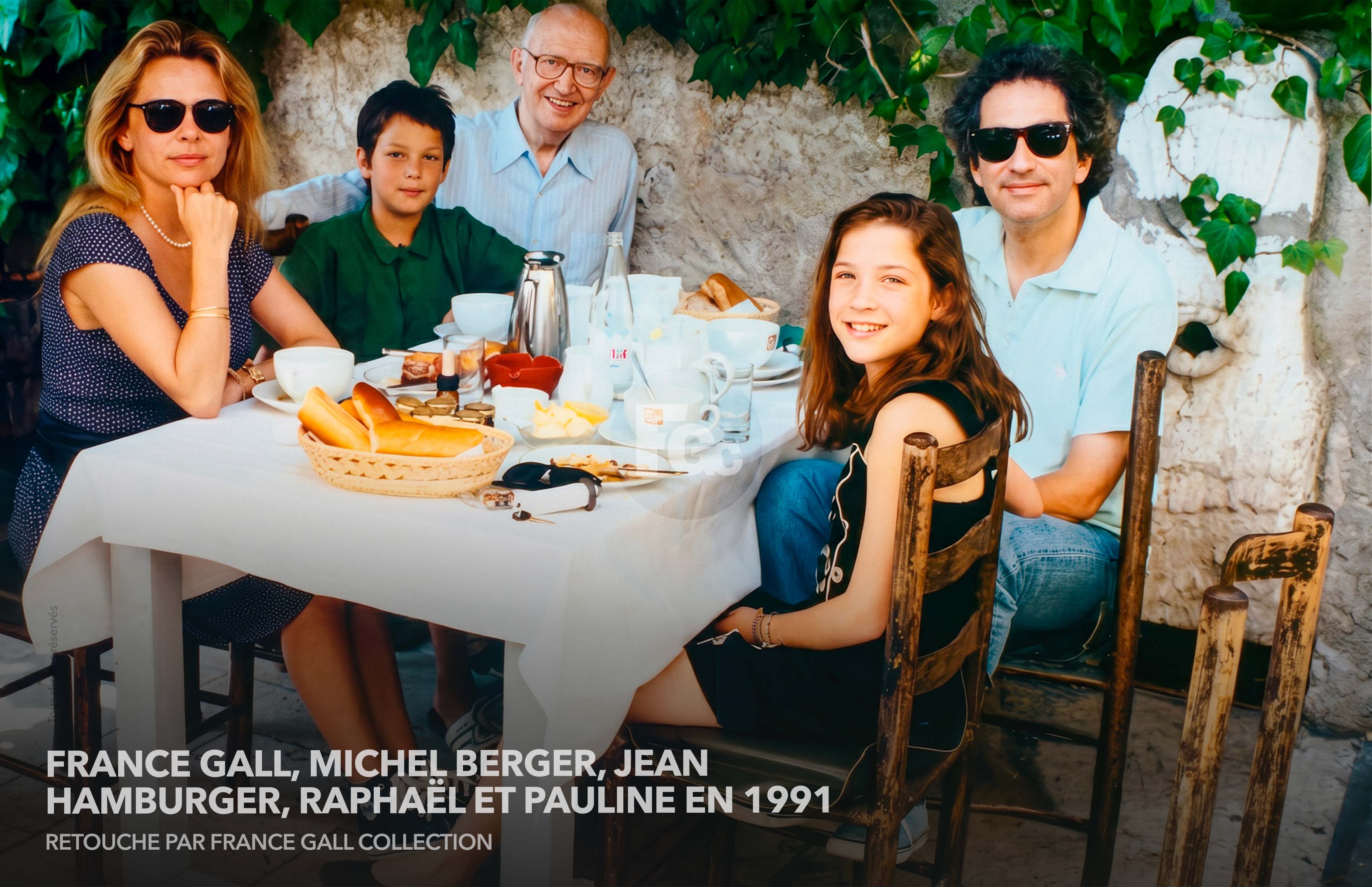Article Paris Match 1997, France Gall et Pauline