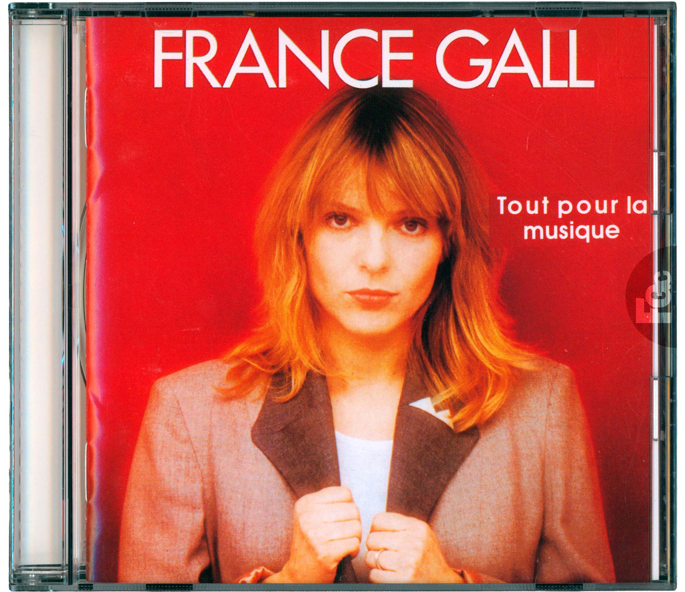 CD Tout pour la musique France Gall Warner Japan WPCR-2304 1998 avec OBI