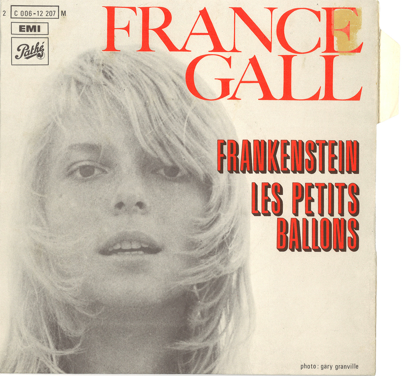 Ce 45 tours contient 2 titres édités en 1972, Frankenstein et Les petits ballons, les deux dernières chansons composées par Serge Gainsbourg pour France Gall.