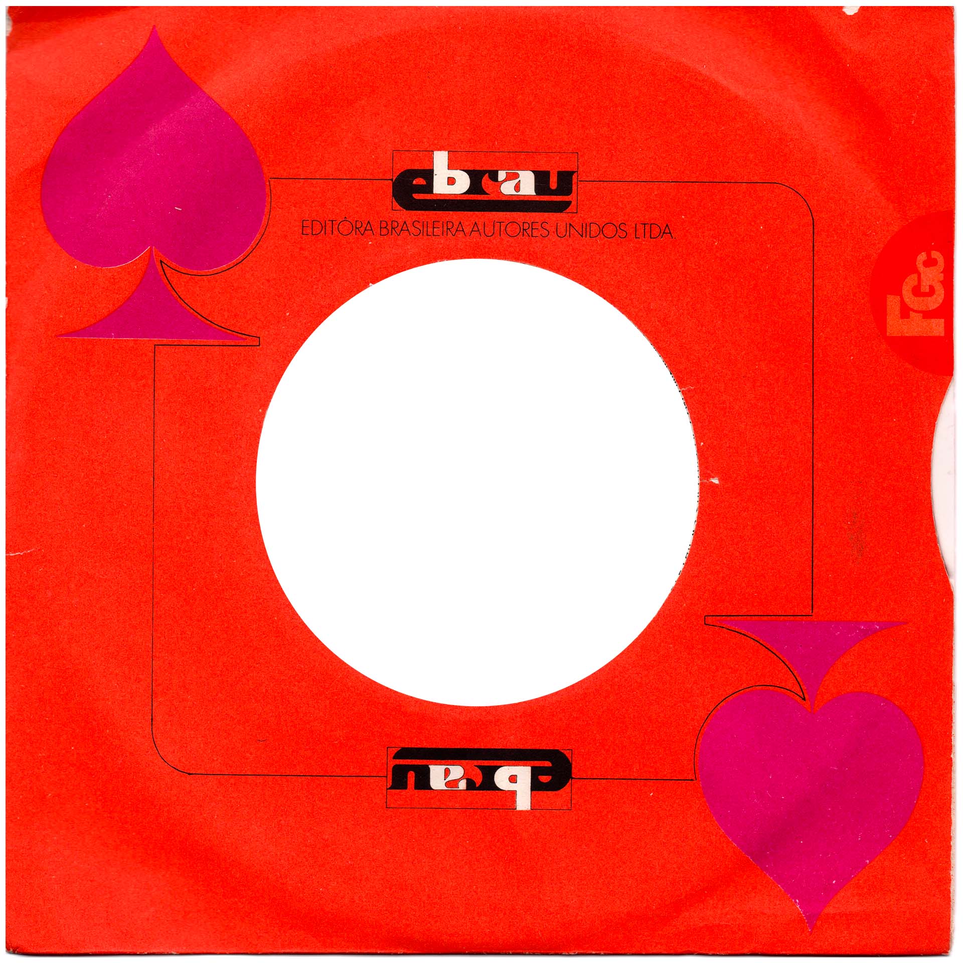 45 tours Zozoï France Gall La Compagnie EBCSC-031 Brésil 1970 pochette EBRAU