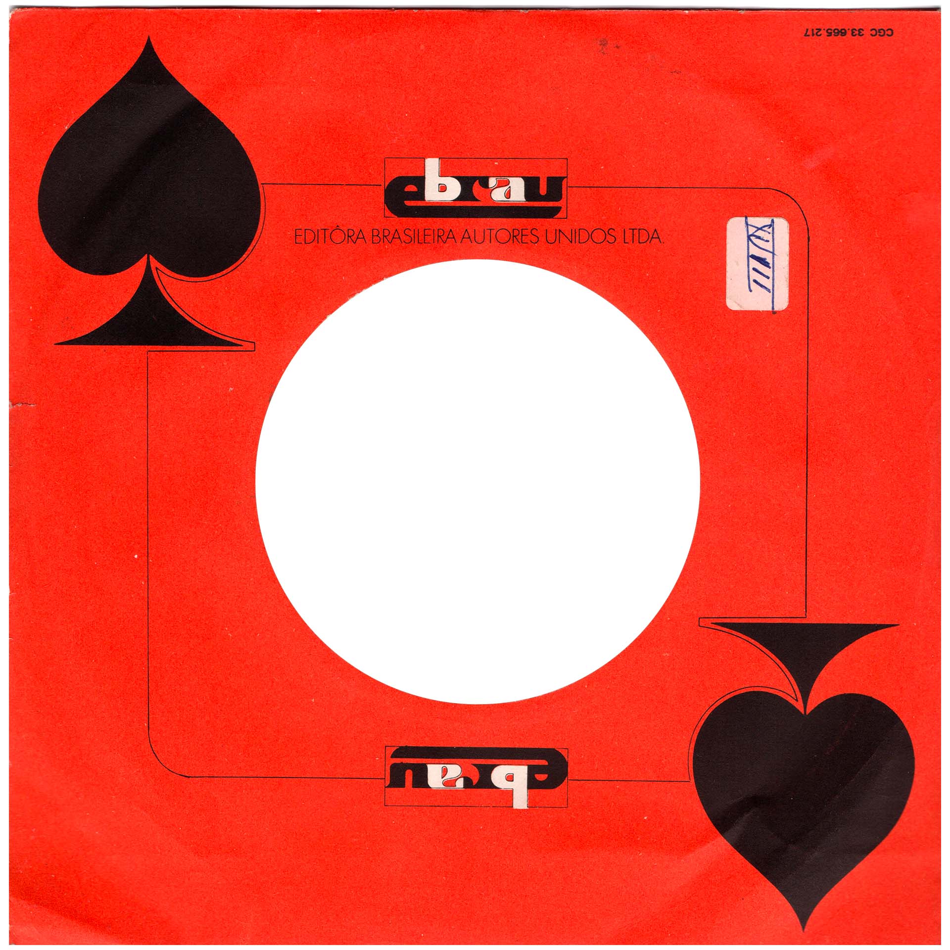 45 tours Zozoï France Gall La Compagnie EBCSC-031 Brésil 1970 pochette EBRAU