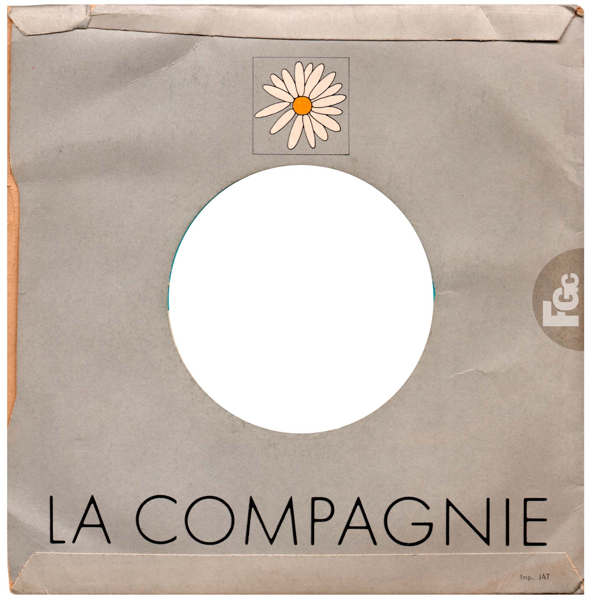 45 tours Zozoï France Gall La Compagnie S. 116 Canada 1970 pochette La Compagnie