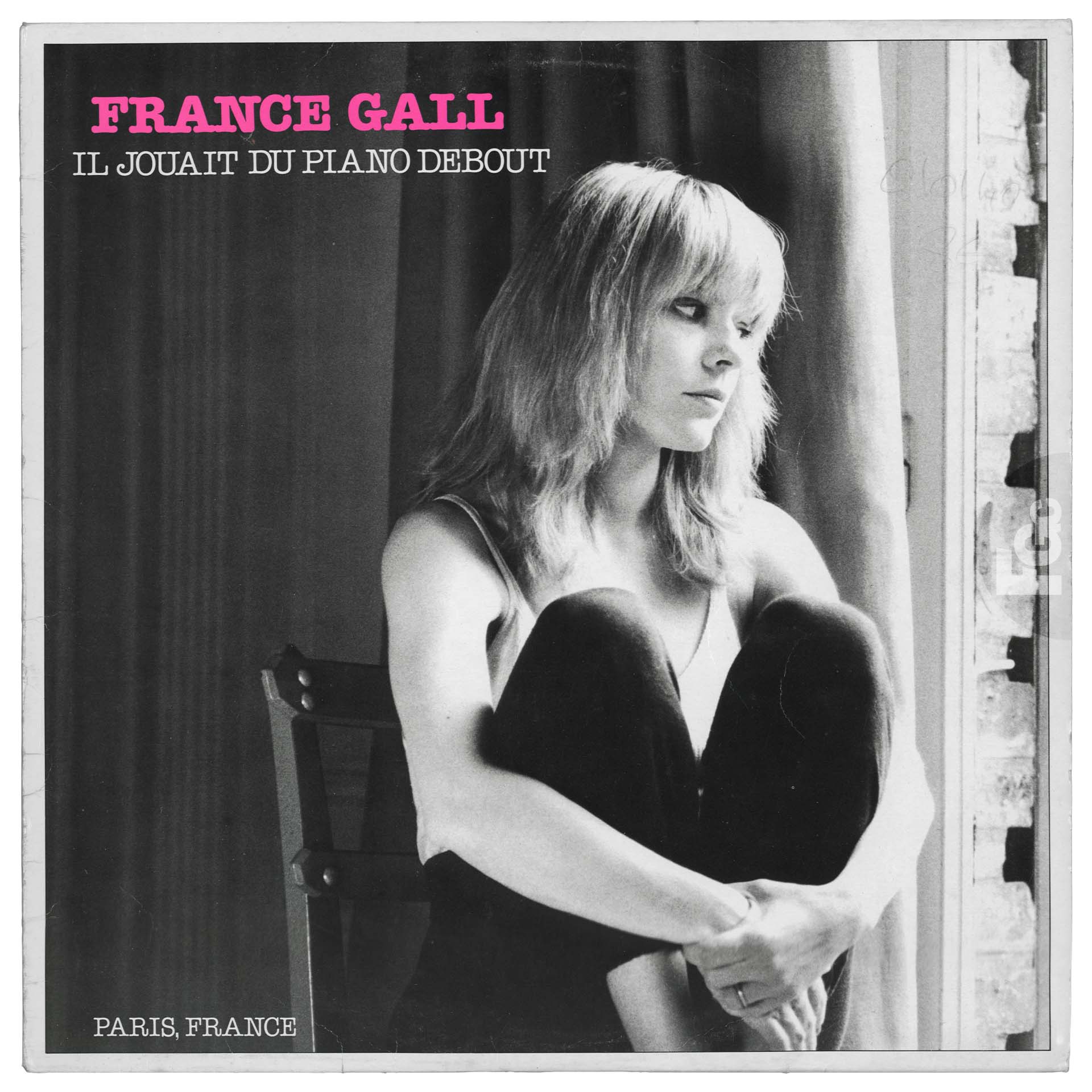 33 tours Paris France de France Gall Atlantic ATL 50707 second pressage France Allemagne