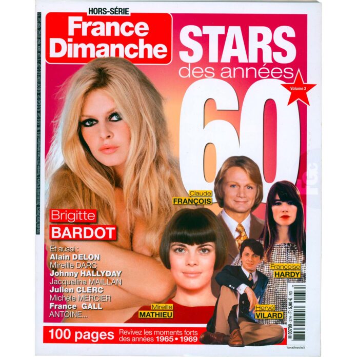 Hors-série de France Dimanche consacré à France Gall publié en novembre 2019.