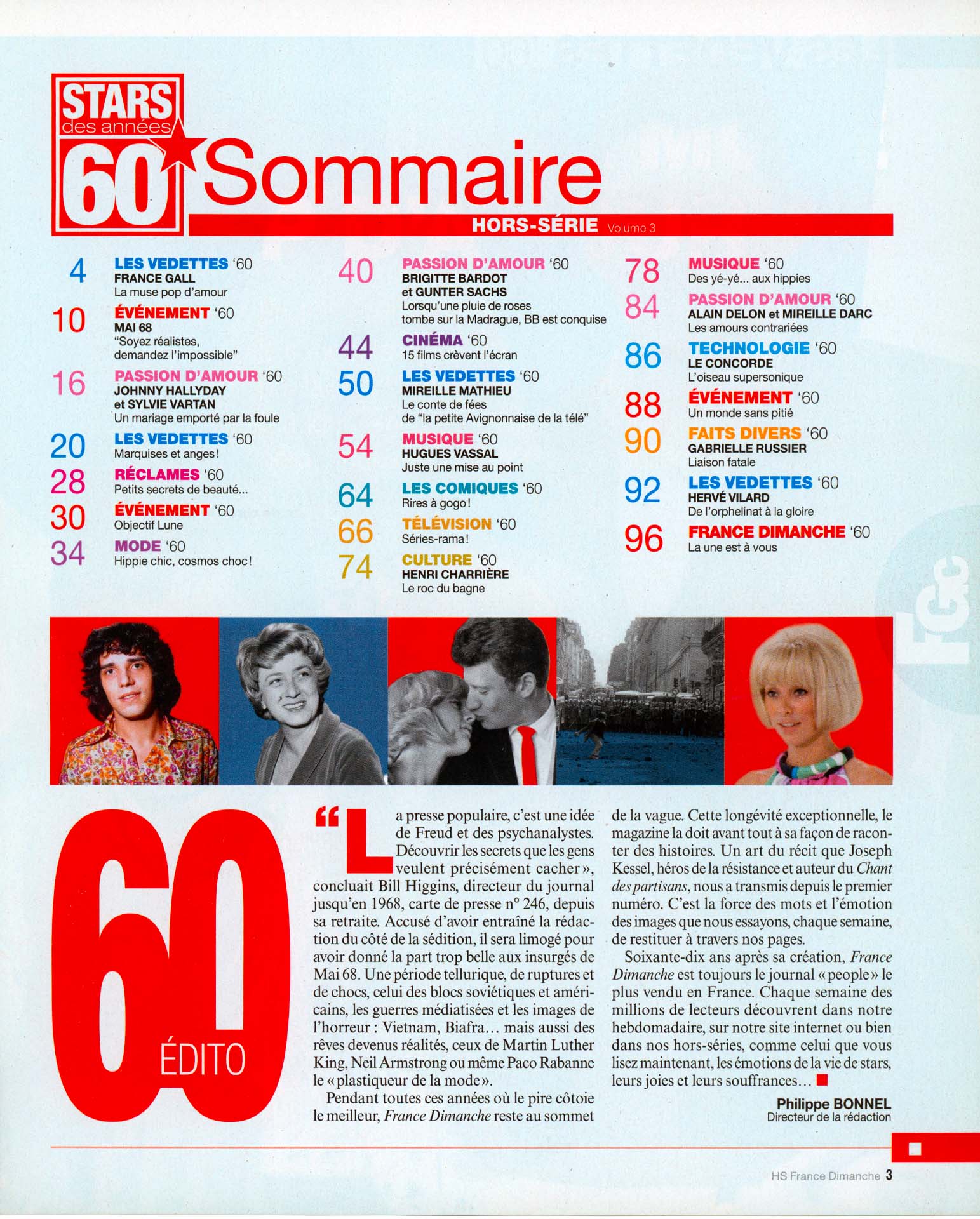 Hors-série de France Dimanche consacré à France Gall publié en novembre 2019.