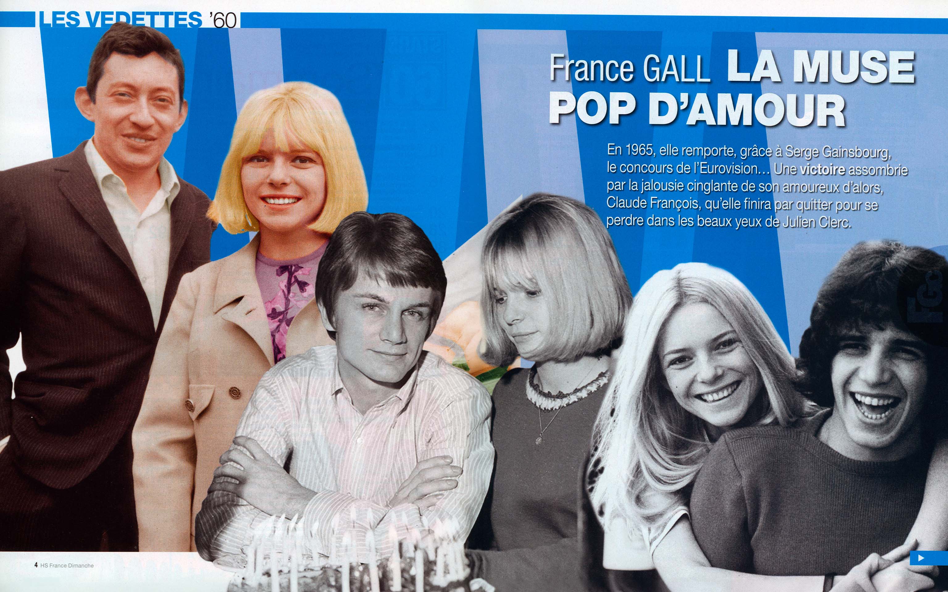 Hors-série de France Dimanche consacré à France Gall publié en novembre 2019.
