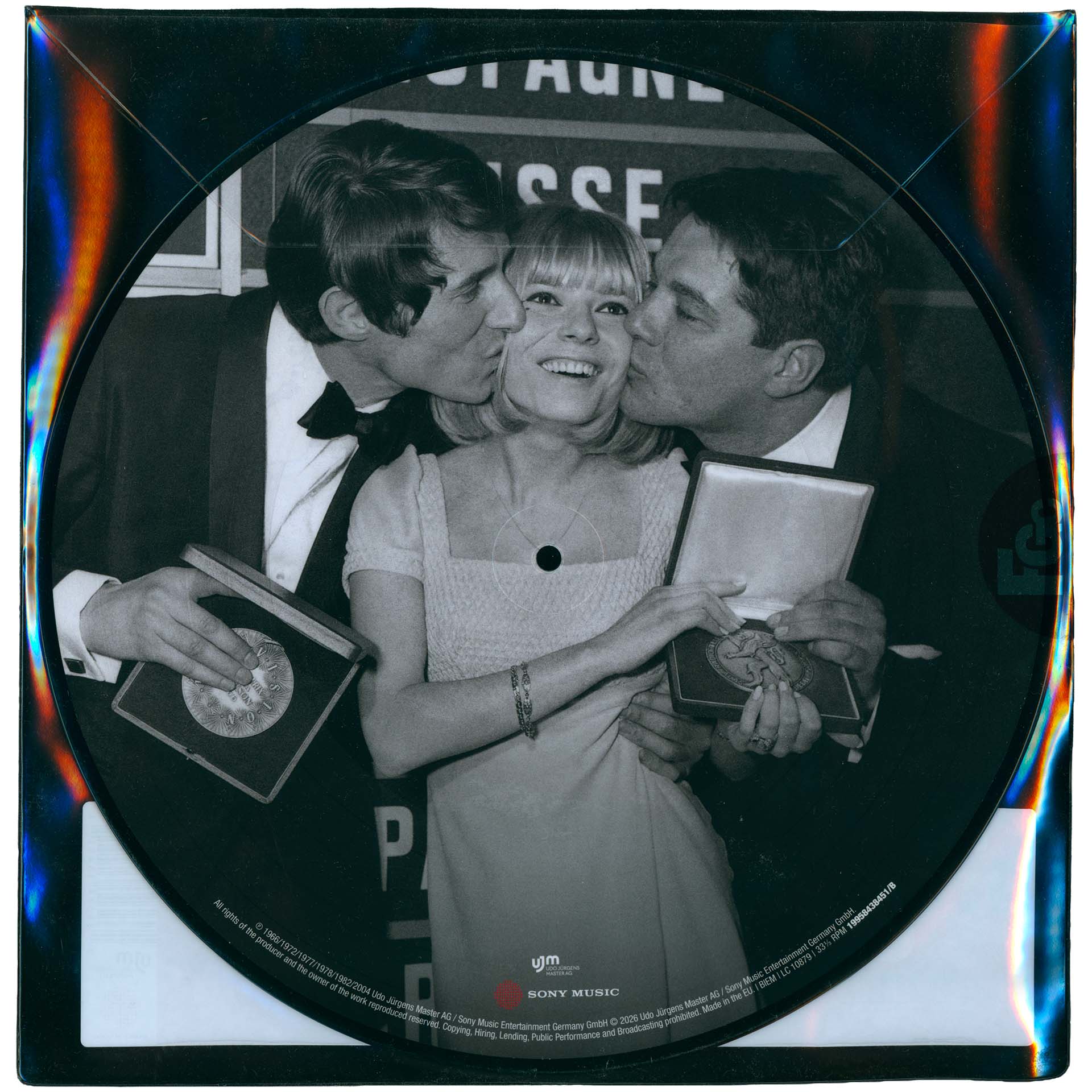 Picture disc Merci Chérie Udo Jürgens Sony 199584384511 2026 photo France Gall Eurovision 1966