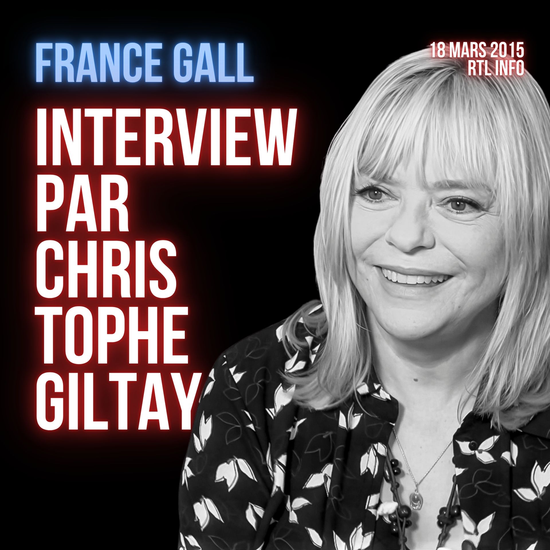 France Gall interview RTL Info Christophe Giltay 18 mars 2015 Résiste