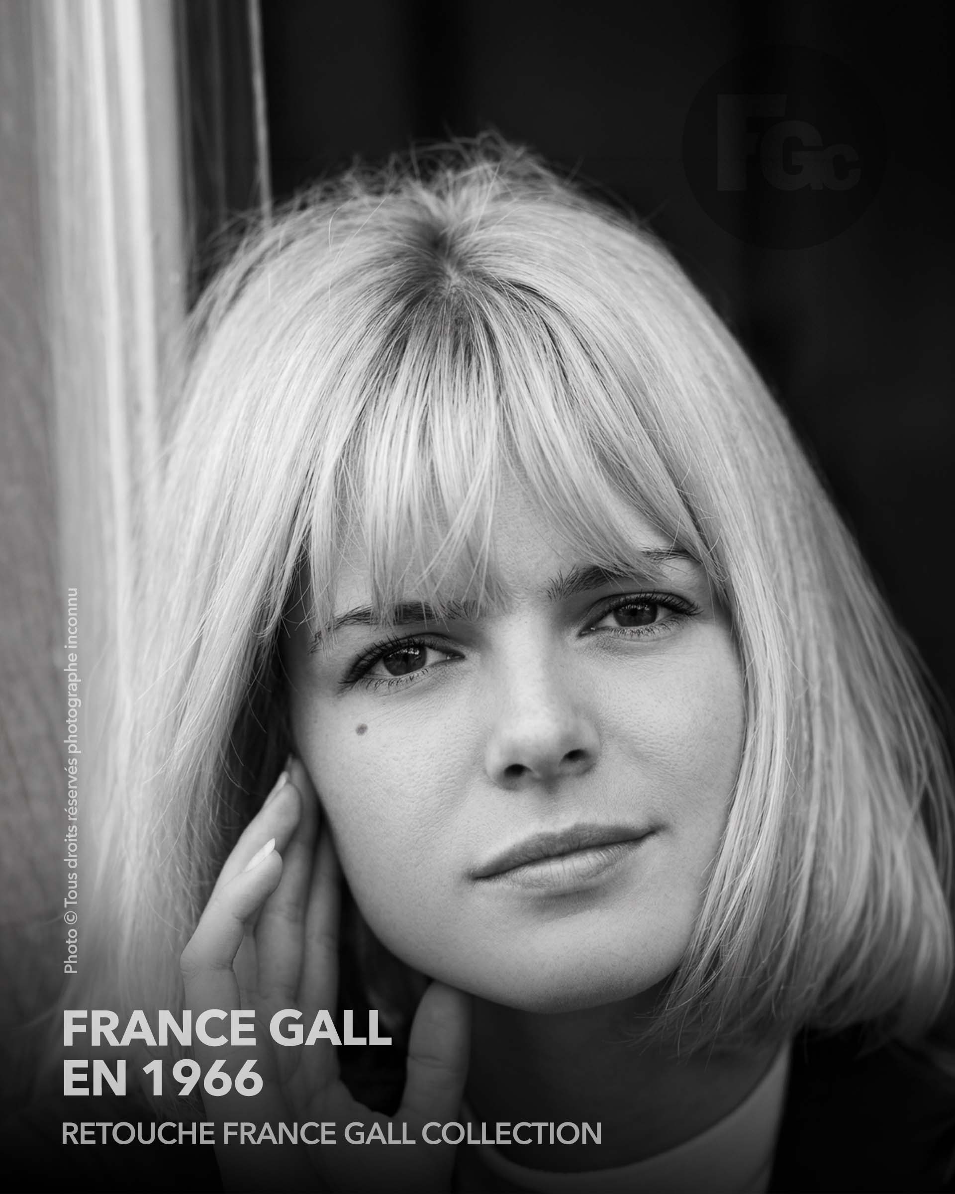 Article Young Music Japon 1967, France Gall portrait