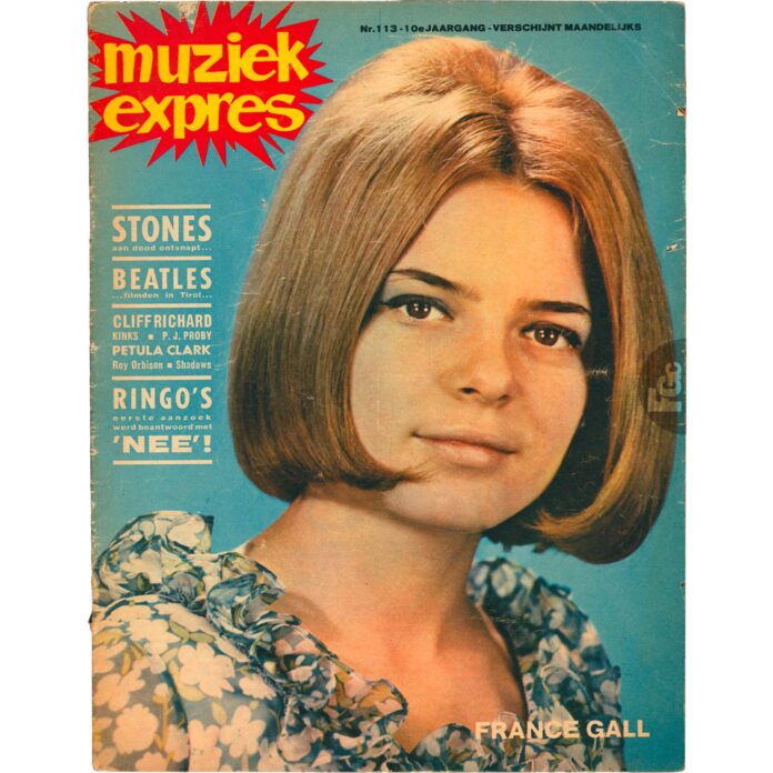 Article Muziek Expres 1965, France Gall victoire Eurovision