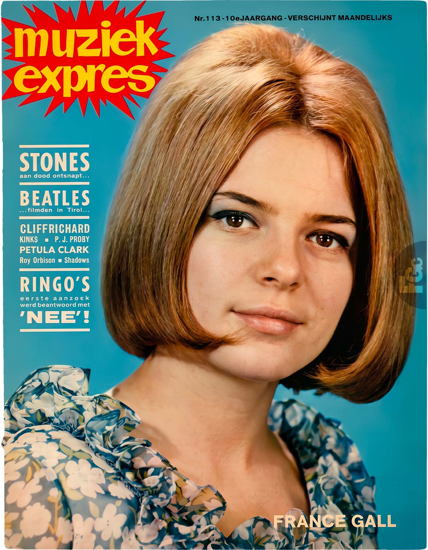 Article Muziek Expres 1965, France Gall victoire Eurovision