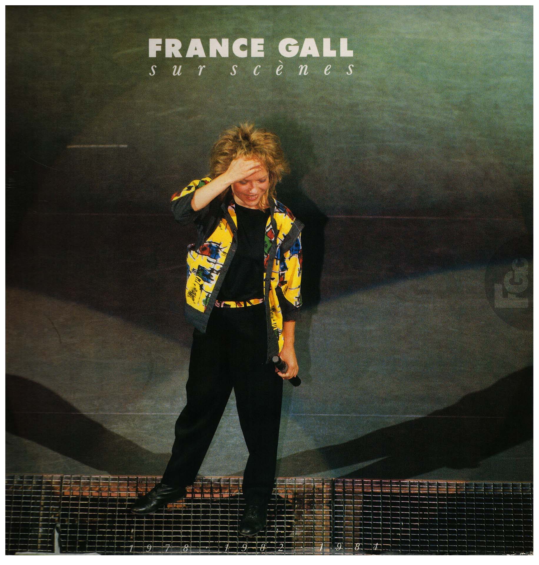 Triple vinyle France Gall sur scènes Apache 242 044 1 1986 compilation live