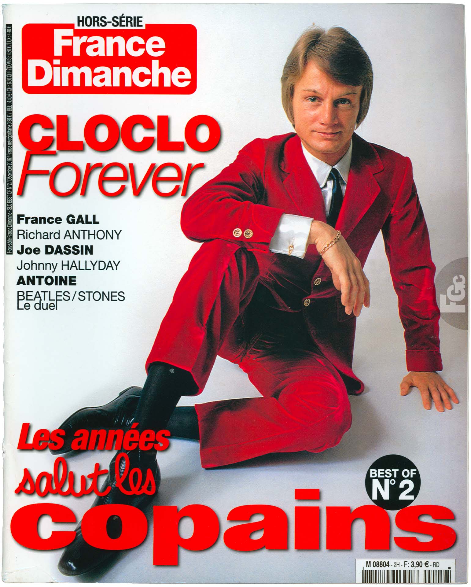 Article France Dimanche 2016, France Gall et Claude François, projet de mariage