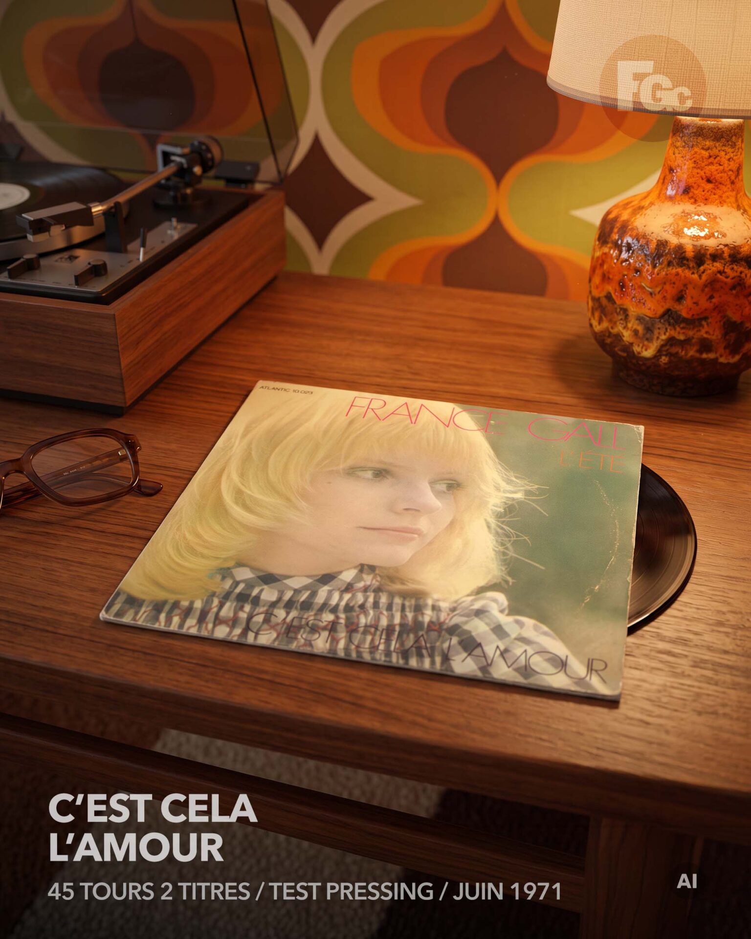 C'est cela l'amour | 45 tours | Test pressing C'est cela l'amour | 45 tours | Test pressing